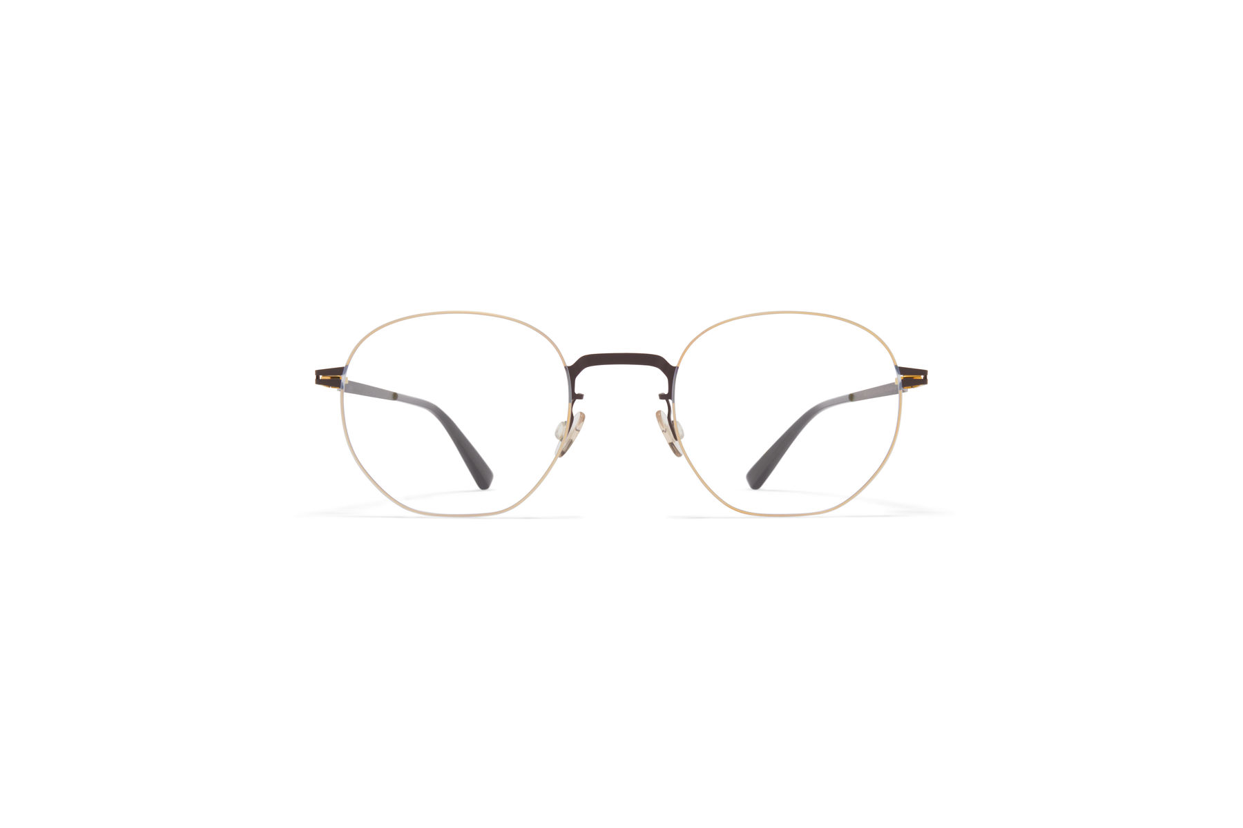 大人気 サングラス/メガネ LESSRIM Brown Gold/Dark WATARU MYKITA