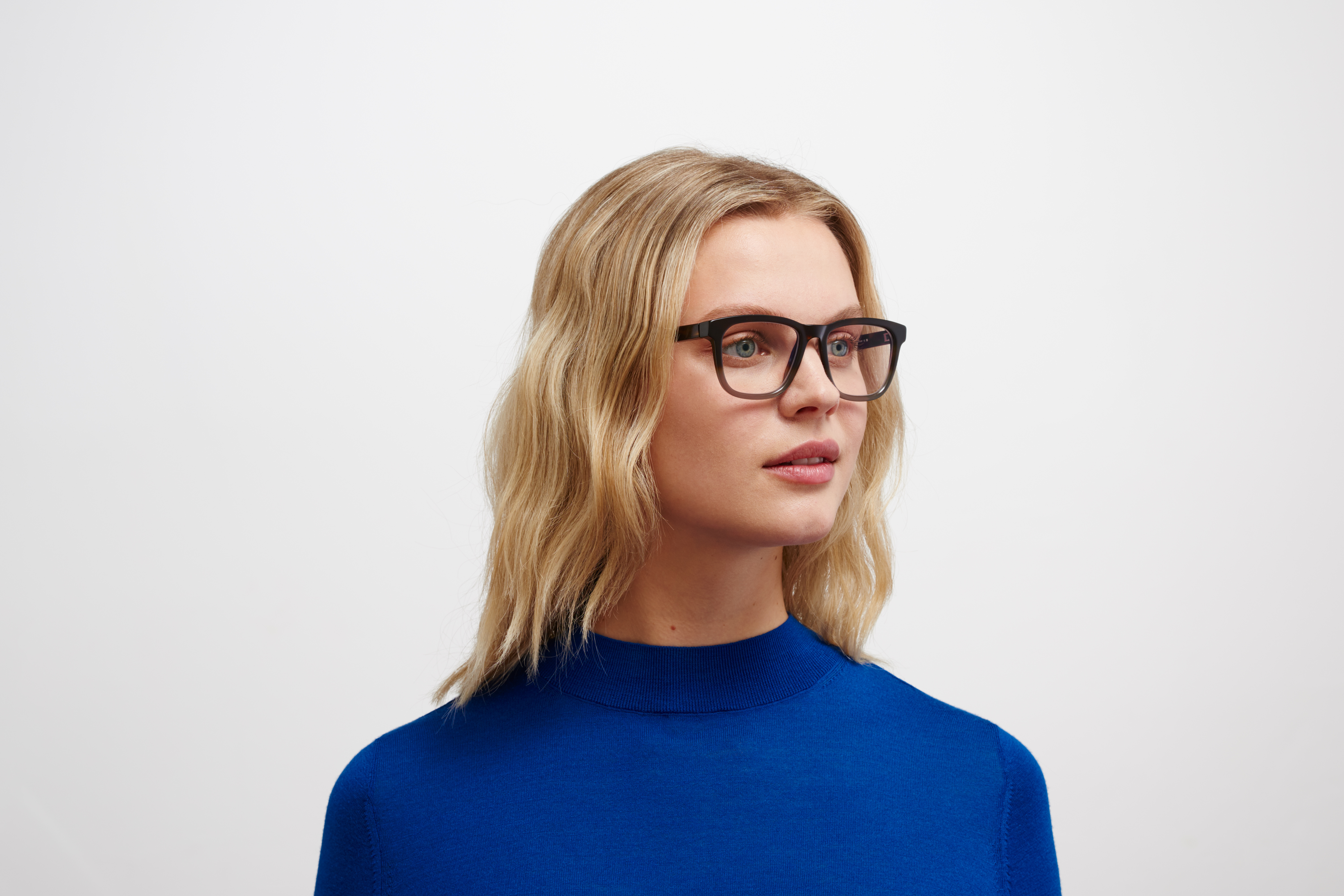 素敵な ブラック ダブルブリッジアイウェア CLASS マイキータ MYKITA