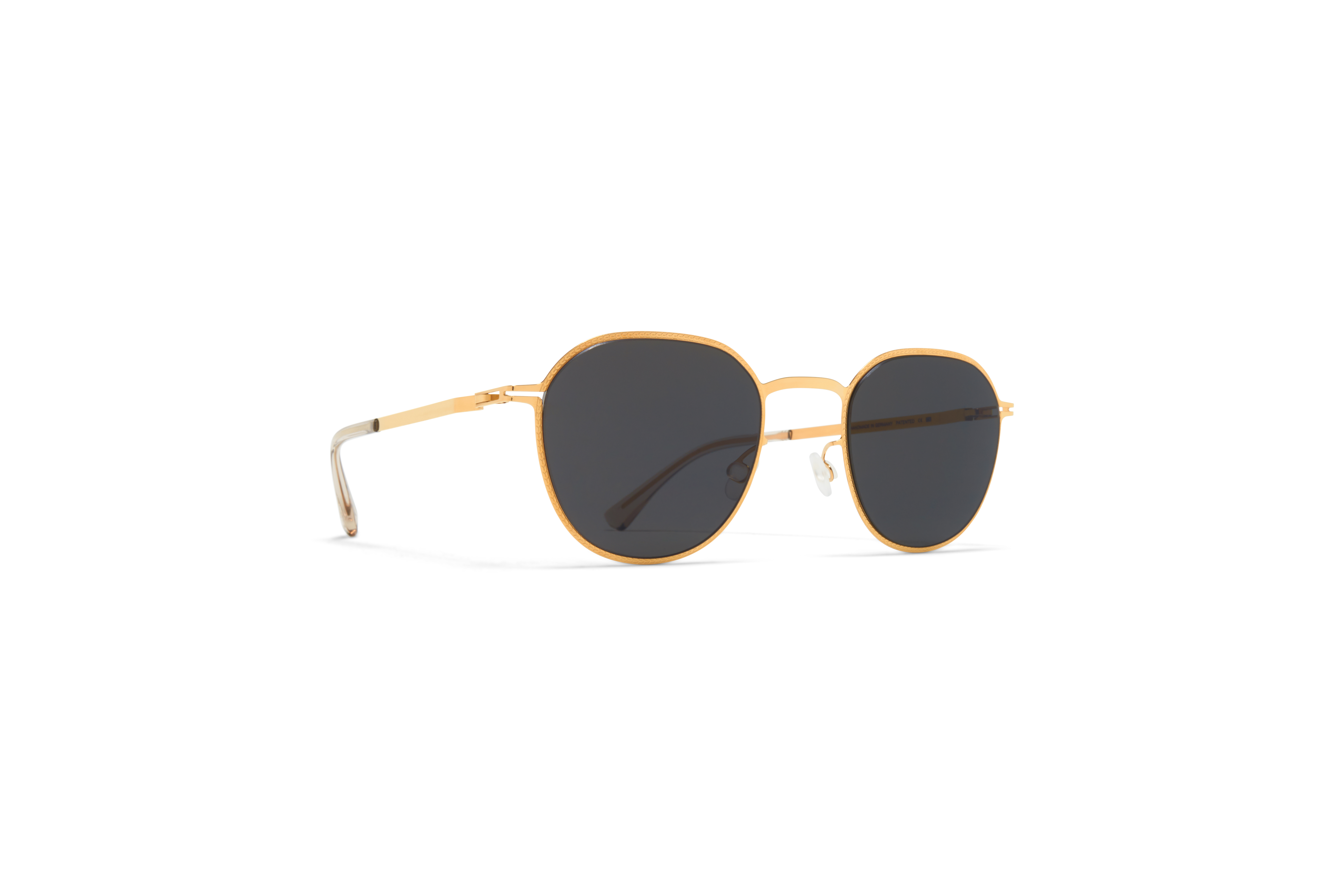 MYKITA - LITE SUN / TALVI / Frame: Glossy Gold Lens: Dark Grey Solid