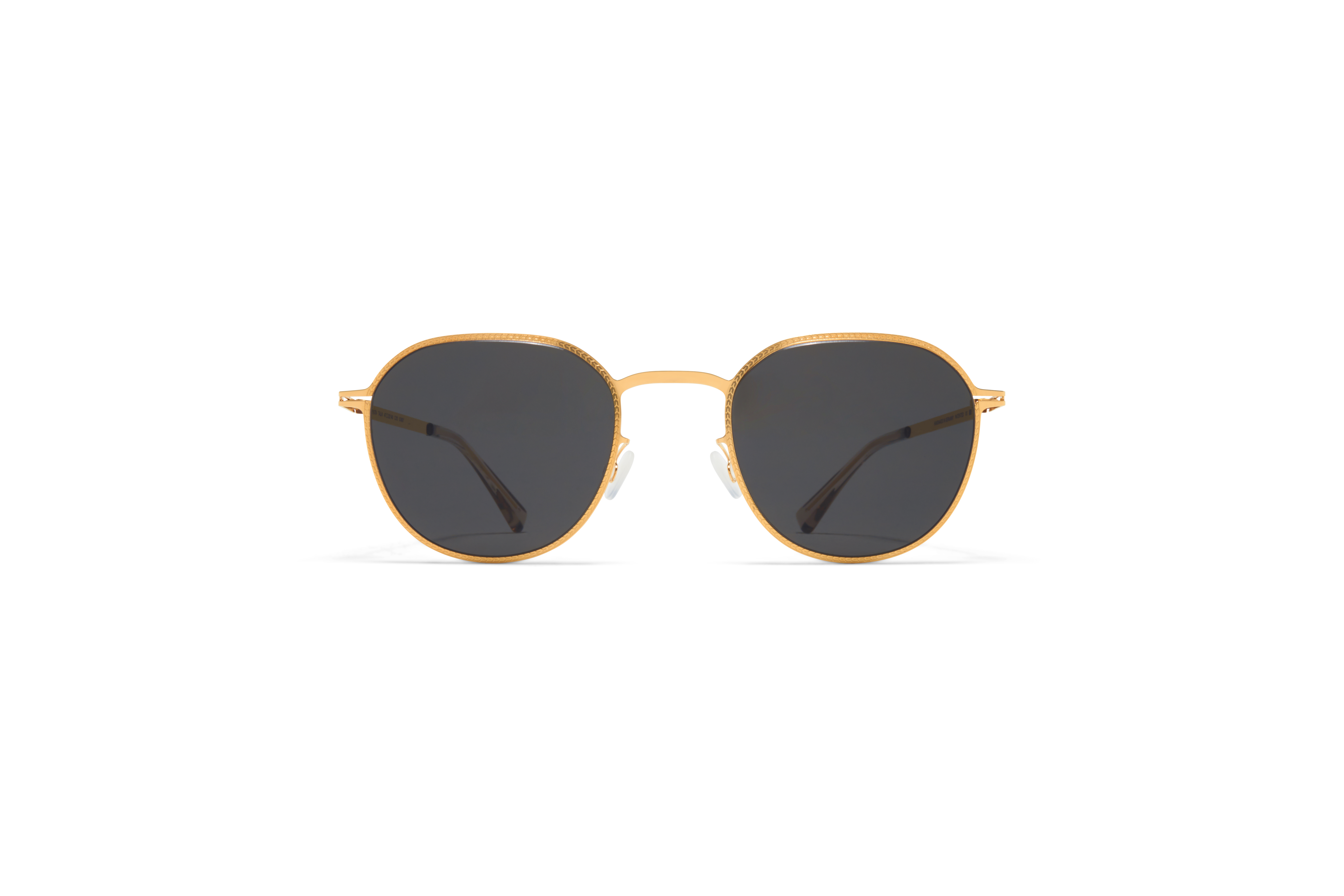 MYKITA - LITE SUN / TALVI / Frame: Glossy Gold Lens: Dark Grey Solid