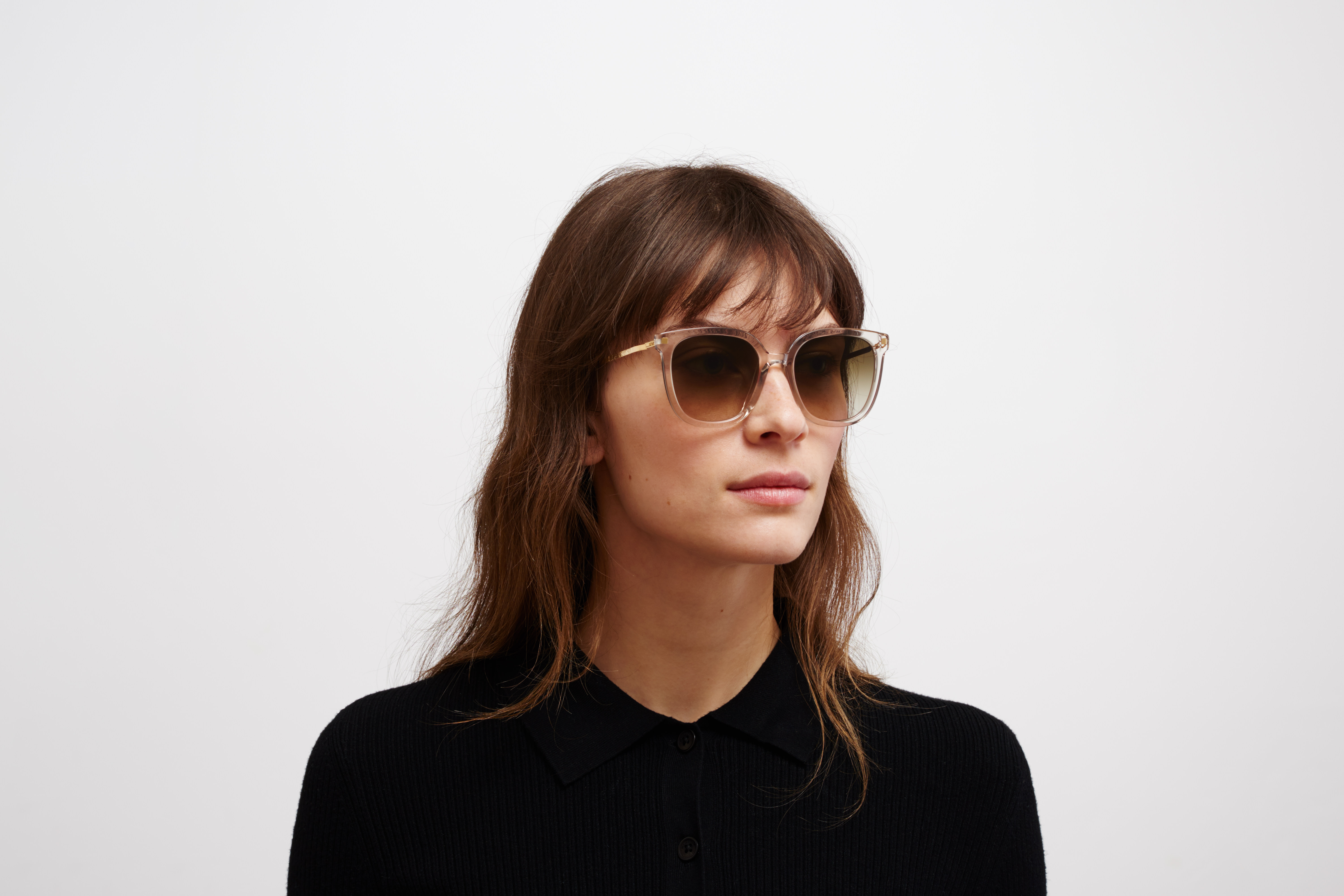 MYKITA - LITE SUN / VISKA / Frame: C1 Champagne/Glossy Gold Lens