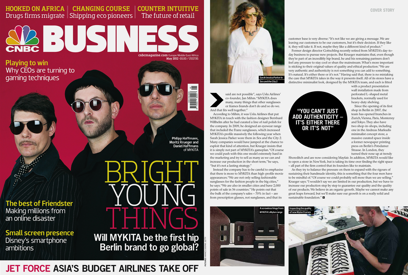 MYKITA Clipping Cnbc Uk