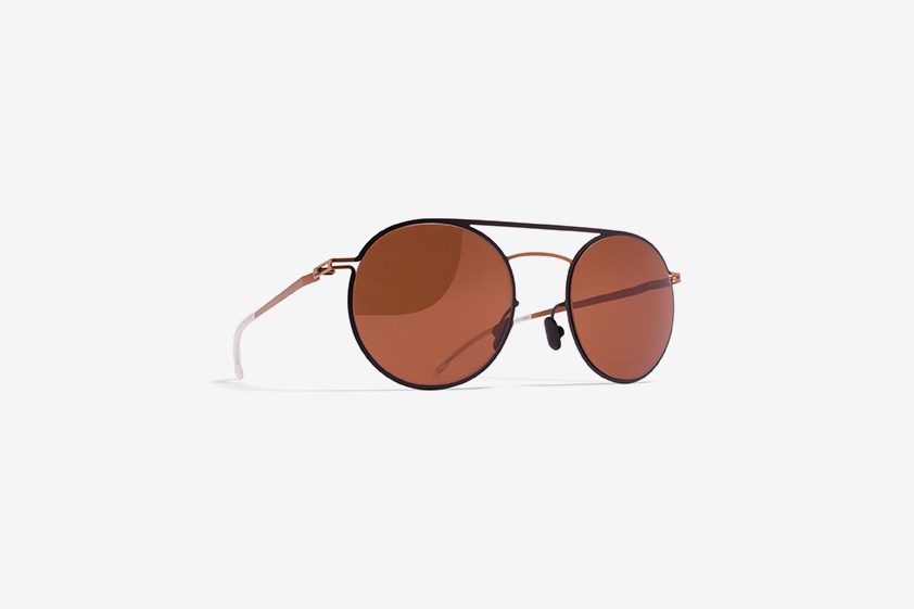 MYKITA Lite Sun Roald Copper Black Brown Metallic Adjgray