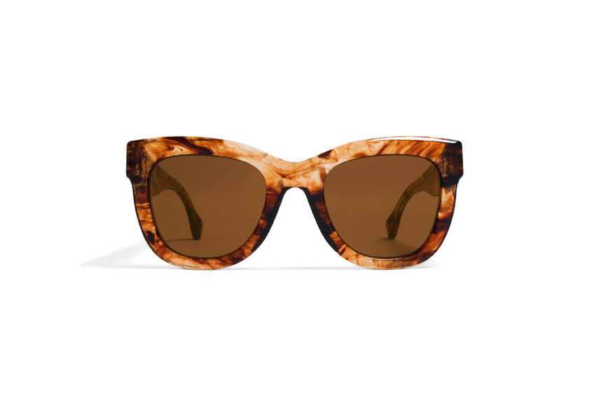 MYKITA Dd No2 Sun Dawn Cloudy Brown Brilliantdarkbrown Solid