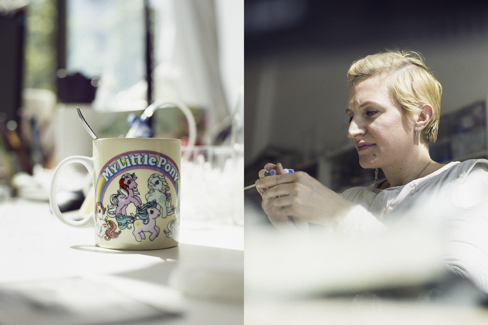 Céline, Production Floor Team Leader at MYKITA talks about her work, her favourite sunglasses and raw cuisine.