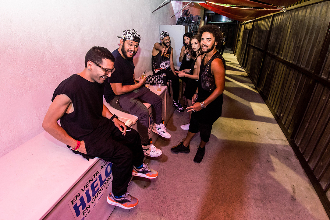 The Martinez Brothers backstage before their set at Circoloco Ibiza