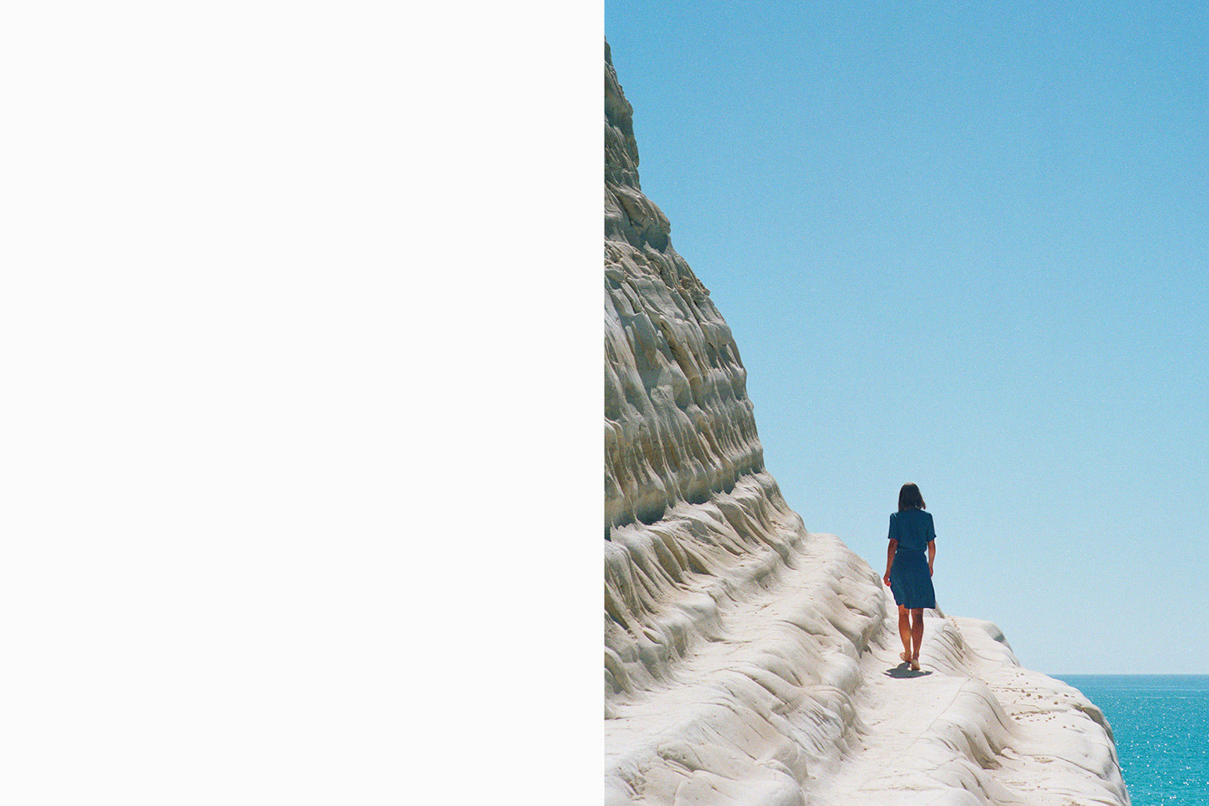 Mark Borthwick hat die neue Brillenkollektion von MYKITA in Siziliens Scala die Turchi für die 2016 MYKITA Kampagne 