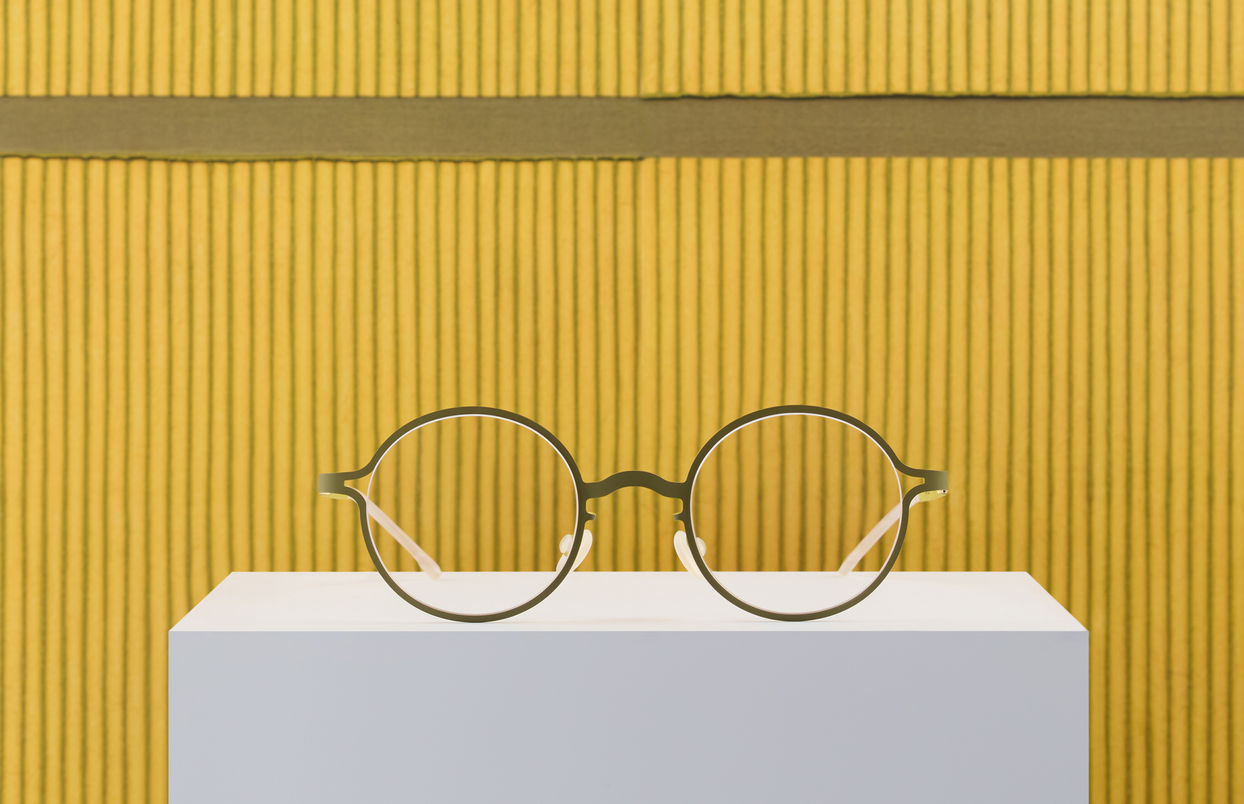MYKITA Psb Red Desk Yellow