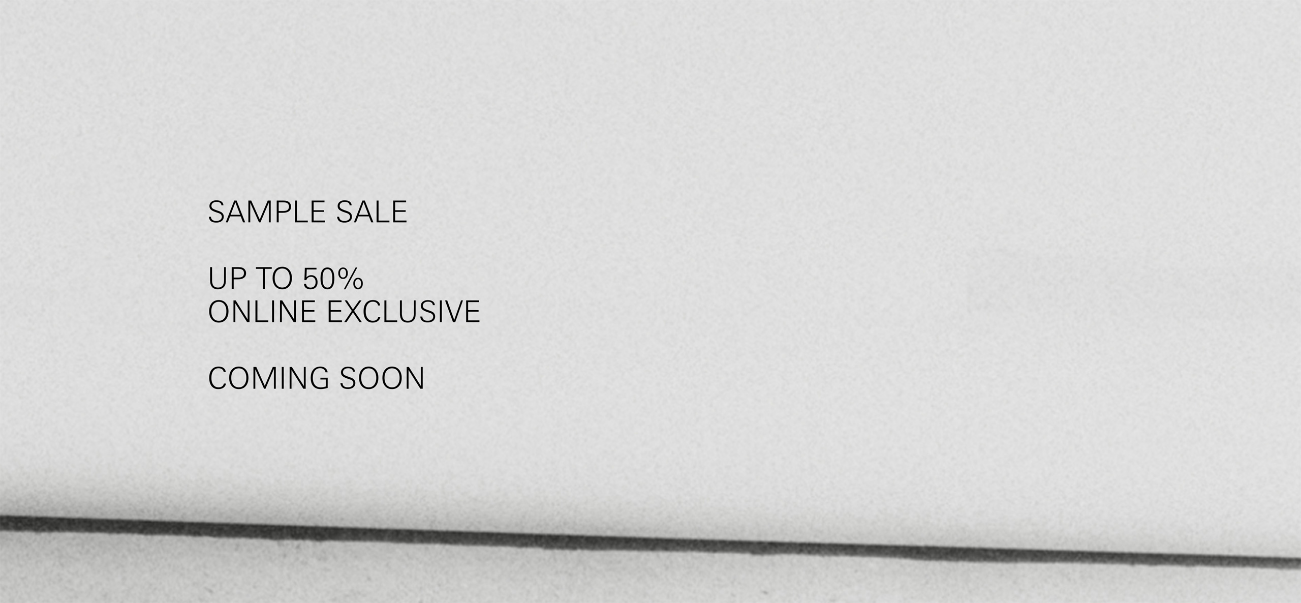 MYKITA Sample Sale Coming Soon Teaser