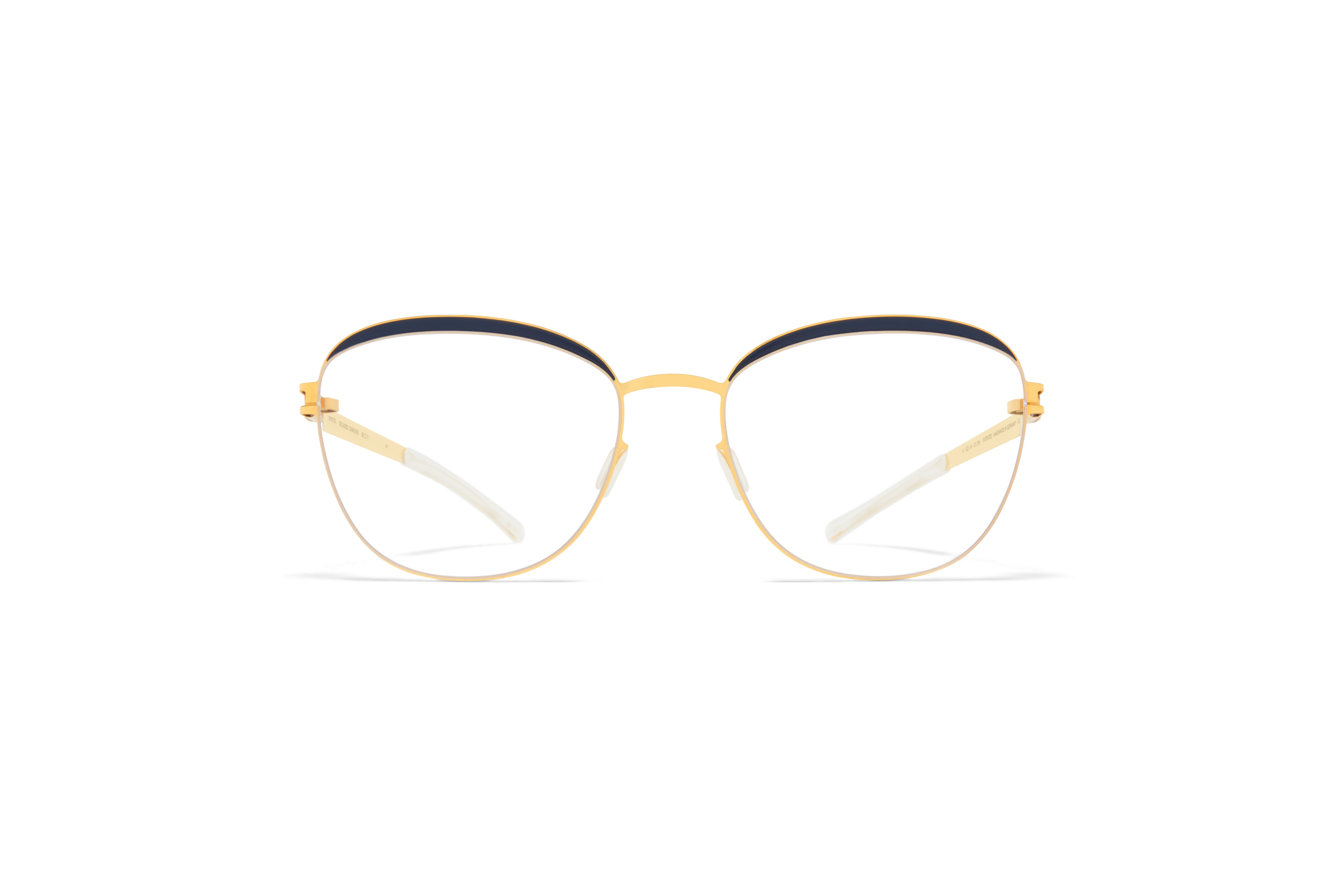 MYKITA Decades Rx Charlene Gold Indigo Clear