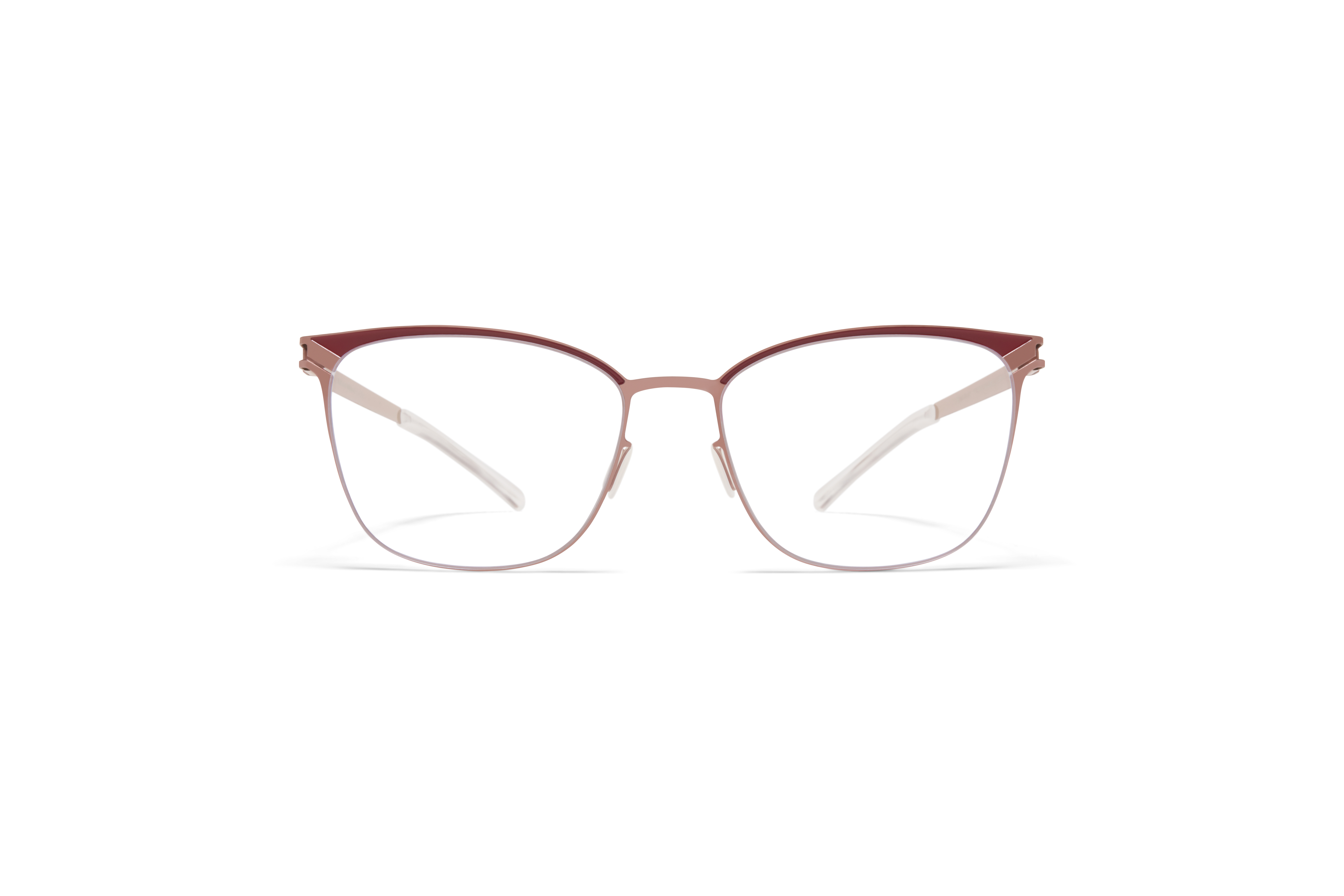 MYKITA Decades Rx Meghan Purple Bronze Cranberry Clear