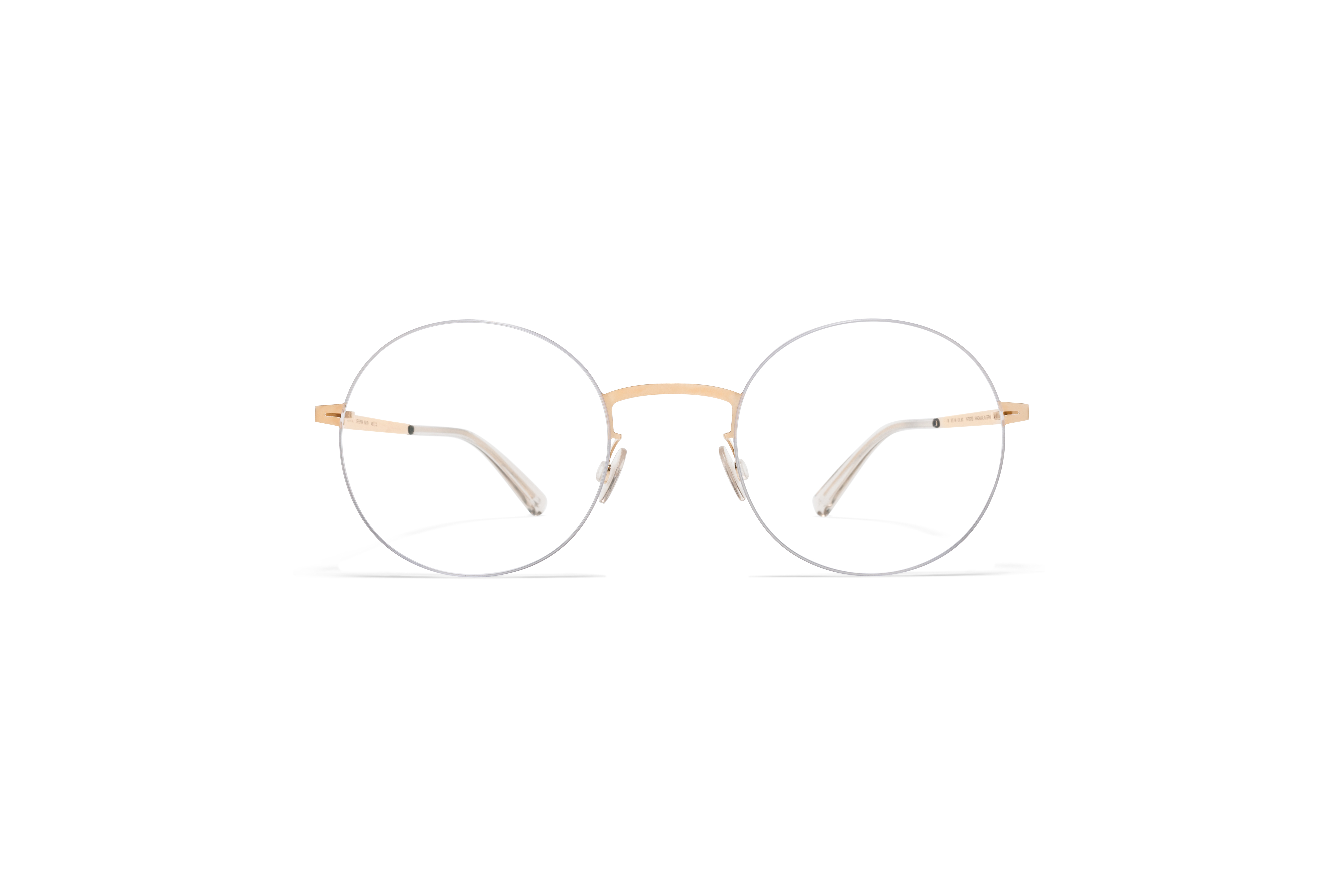 MYKITA Less Rim Rx Kayo Silver Champagne Gold Clear