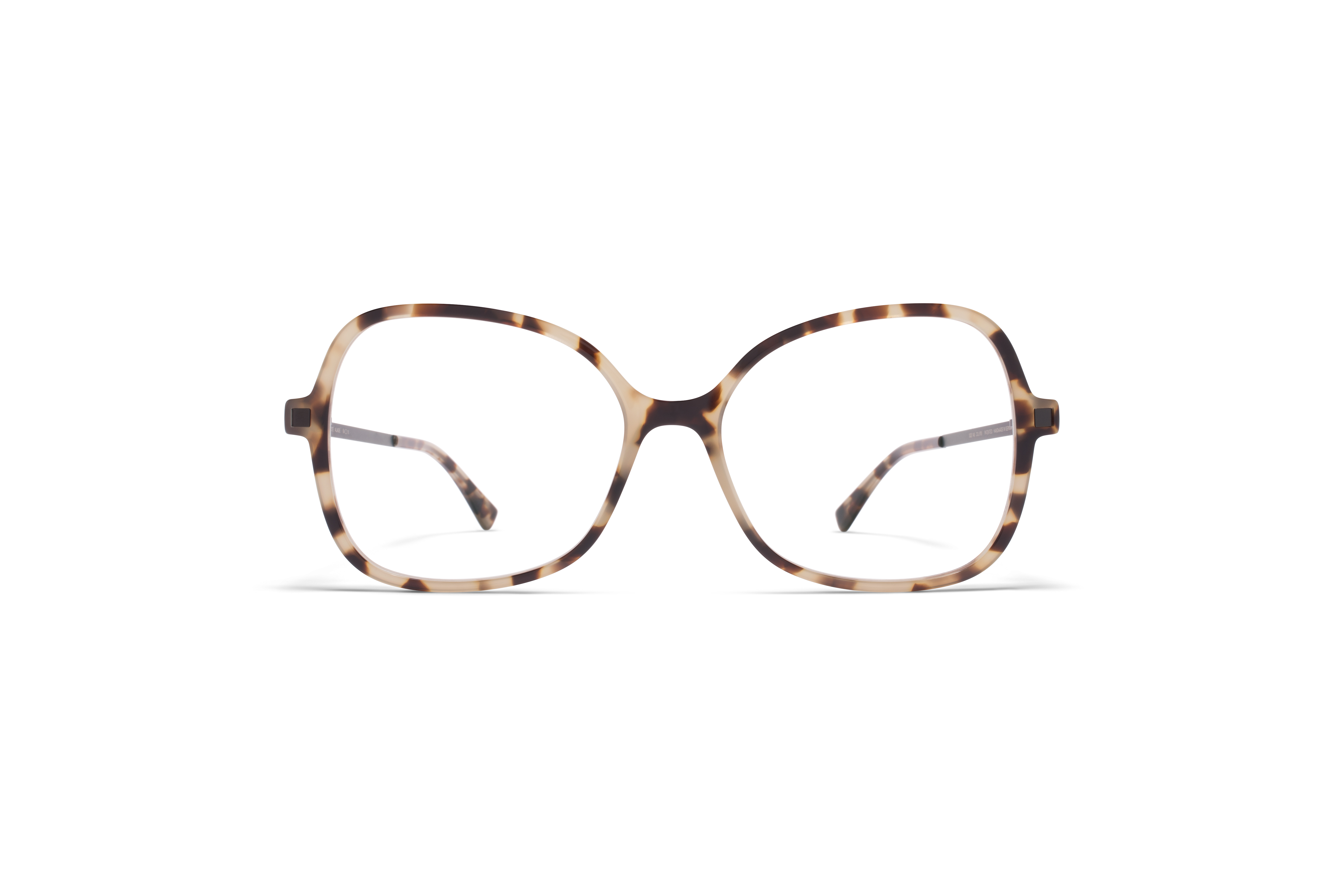 MYKITA Lite Acetate Rx Alasie C36 Chocolate Chips Black Clear