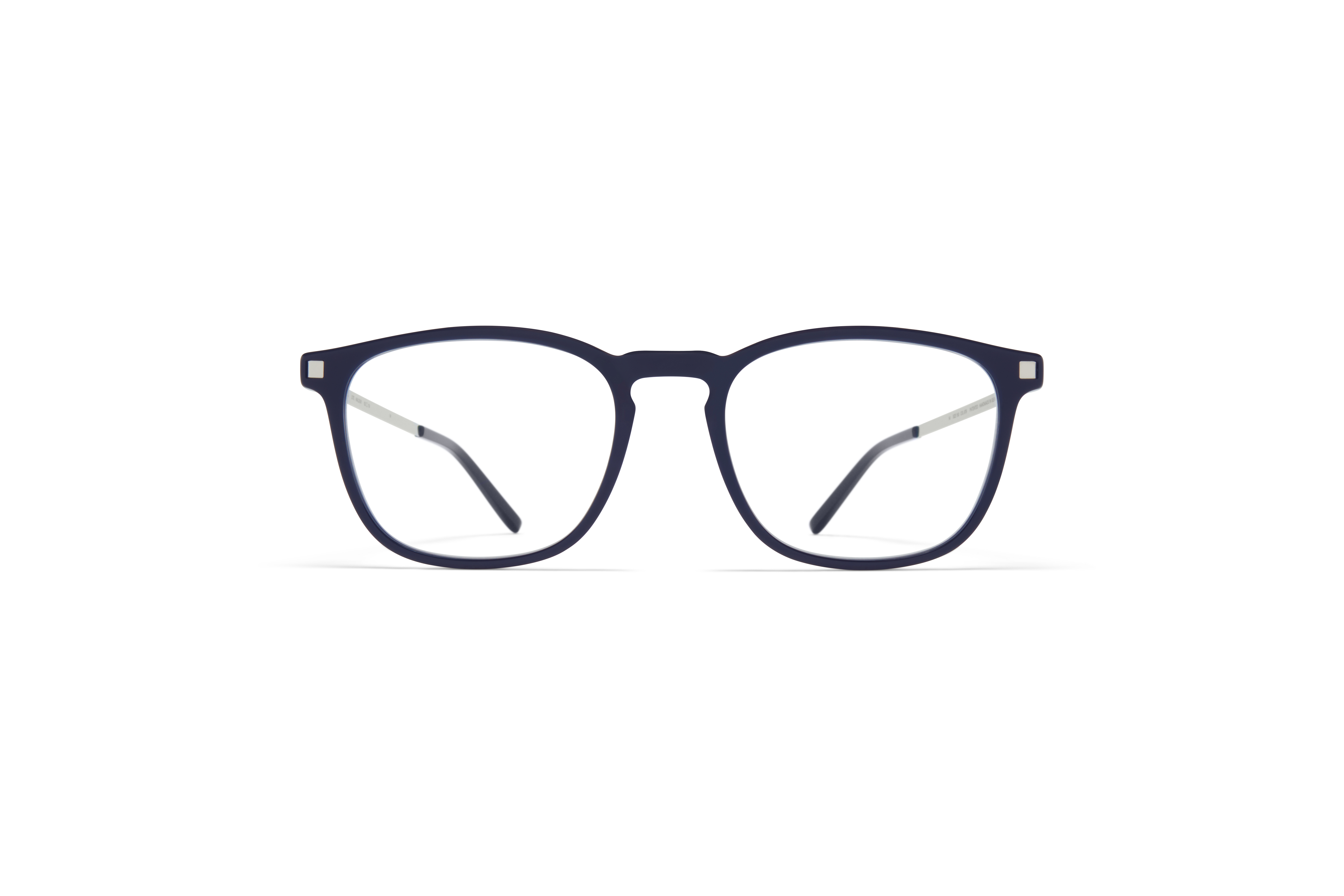 MYKITA Lite Acetate Rx Haldur C40 Dark Blue Shiny Silver Clear
