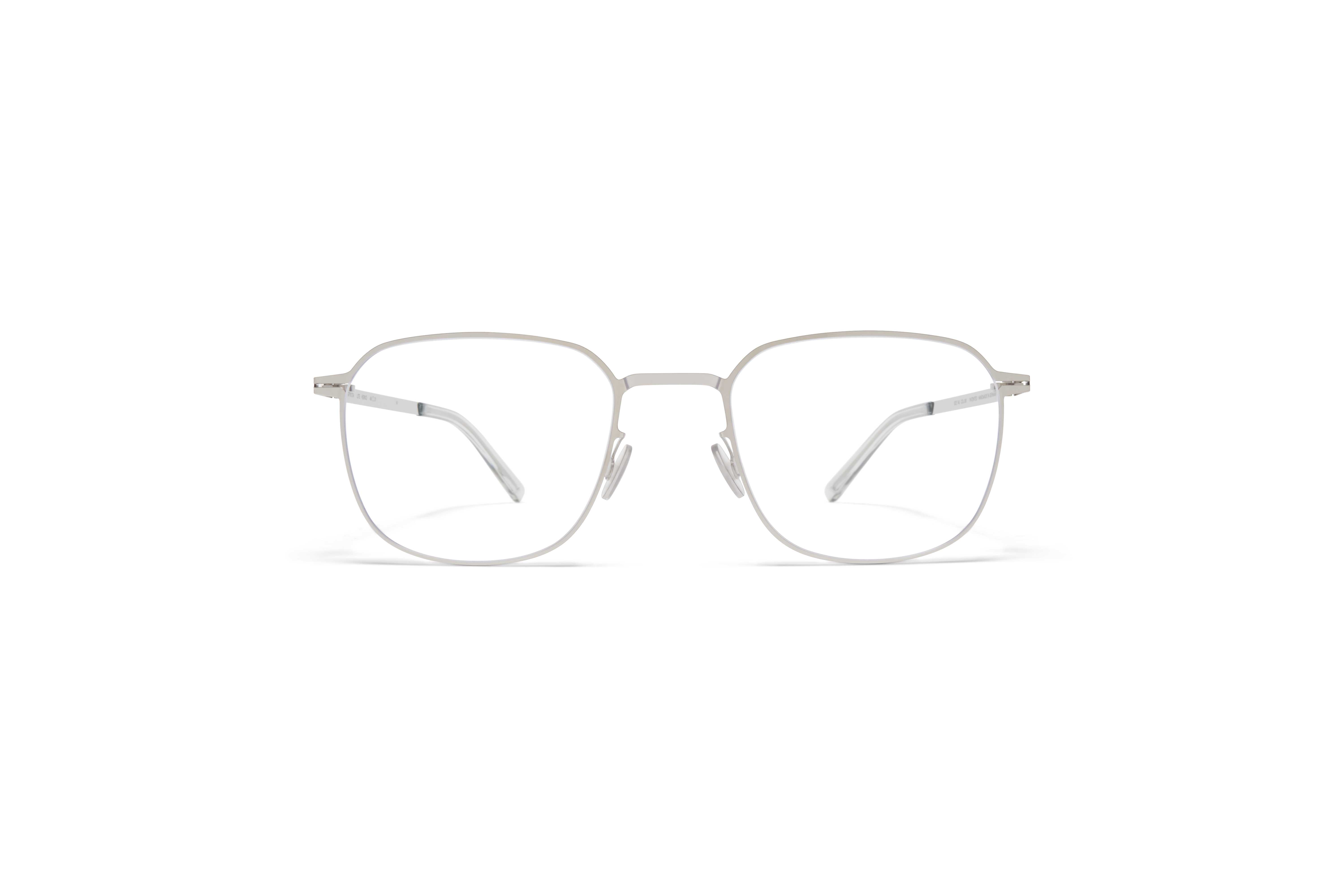 MYKITA Lite Acetate Rx Herko Shiny Silver Clear