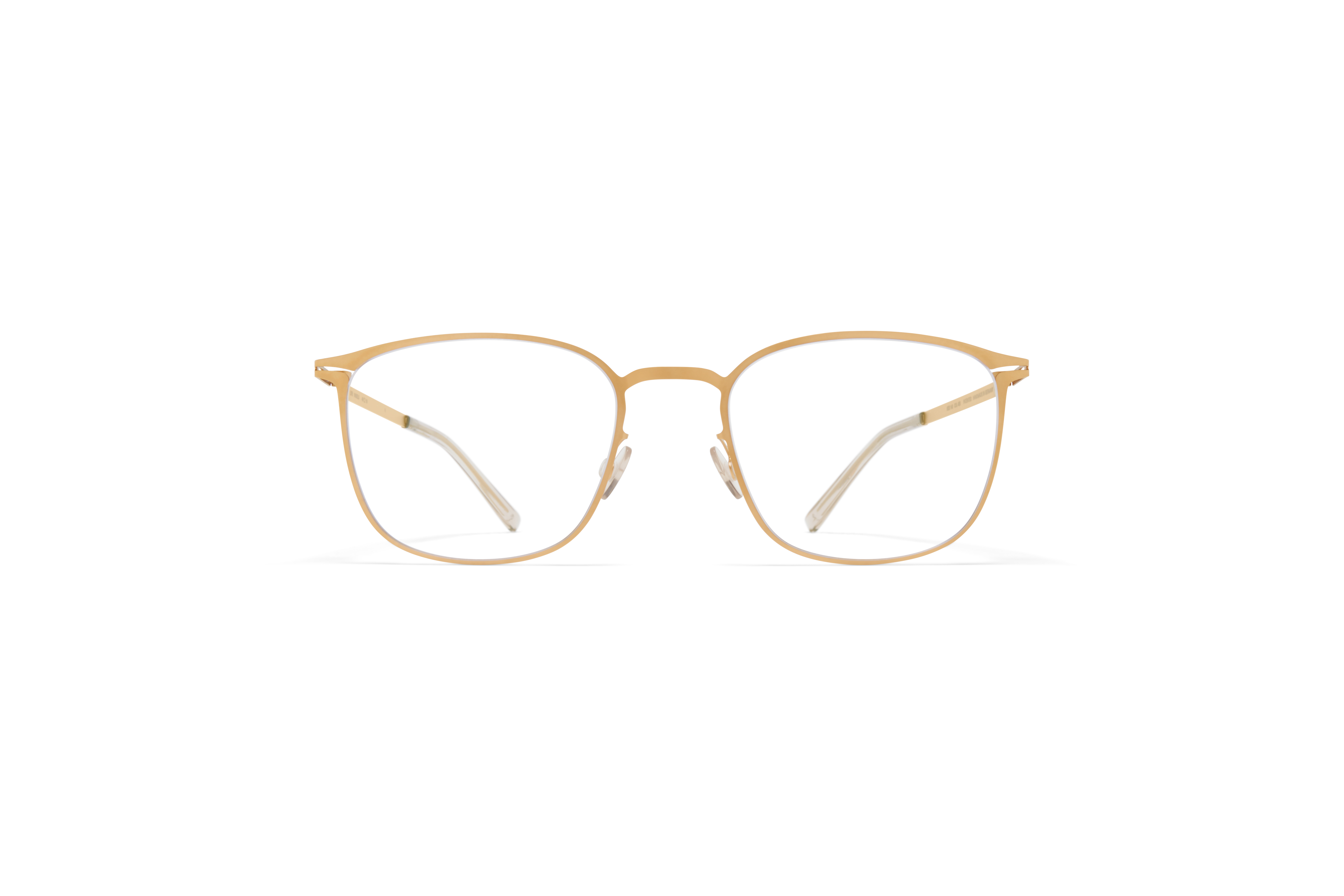MYKITA Lite Acetate Rx Ingels Frosted Gold Clear