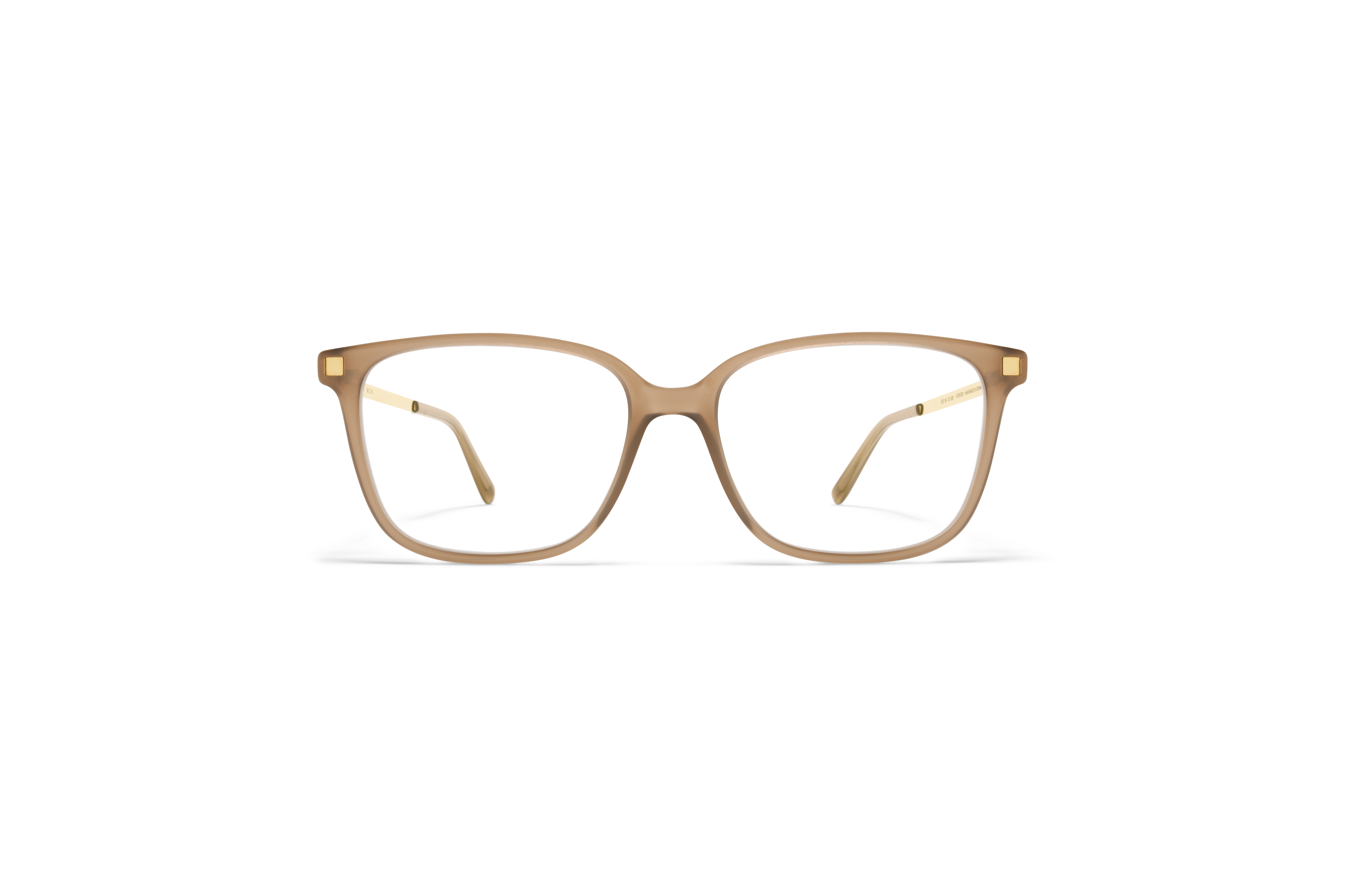 MYKITA Lite Acetate Rx Inki C7 Taupe Glossy Gold Clear