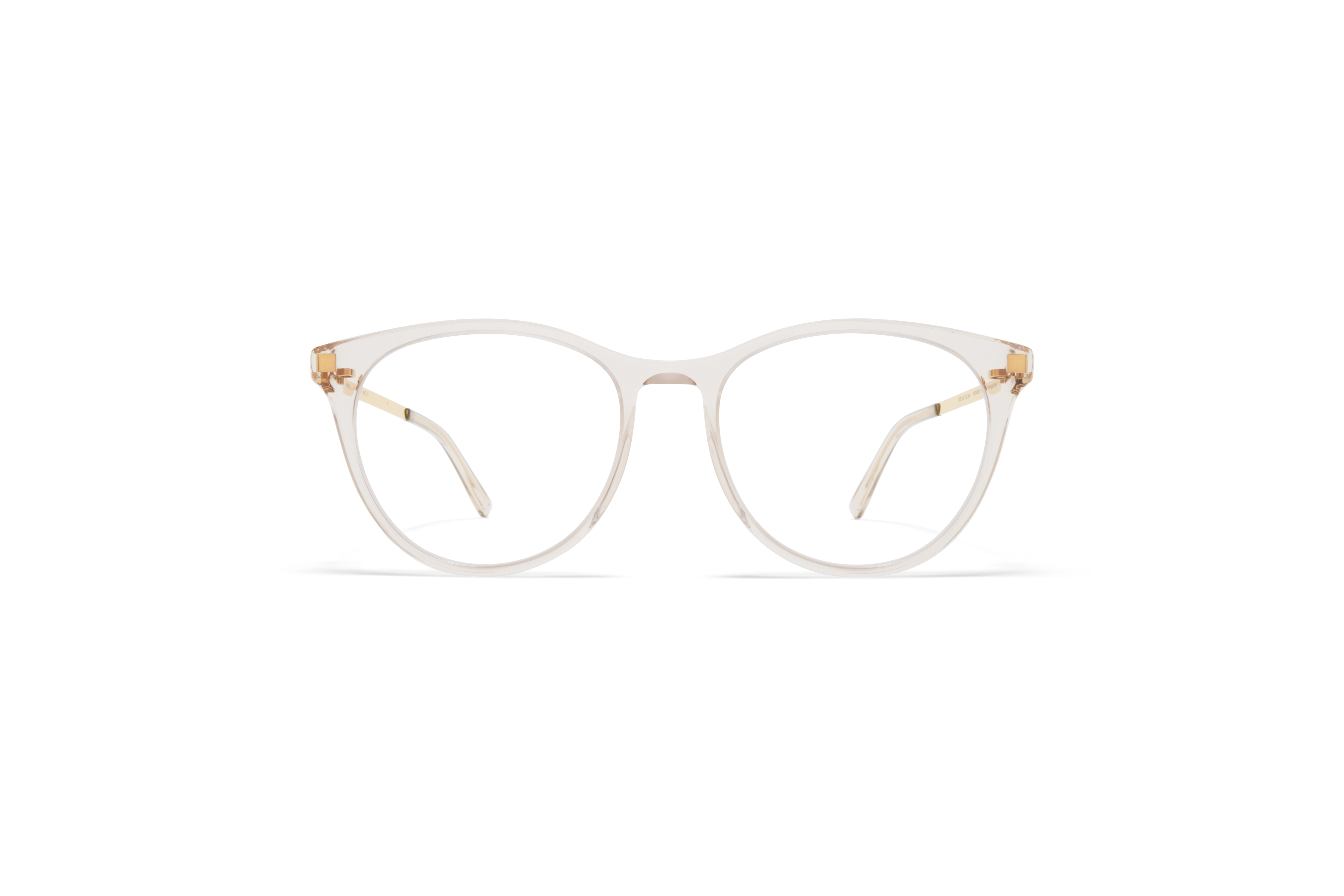 MYKITA Lite Acetate Rx Livli C1 Champagne Glossy Gold Clear