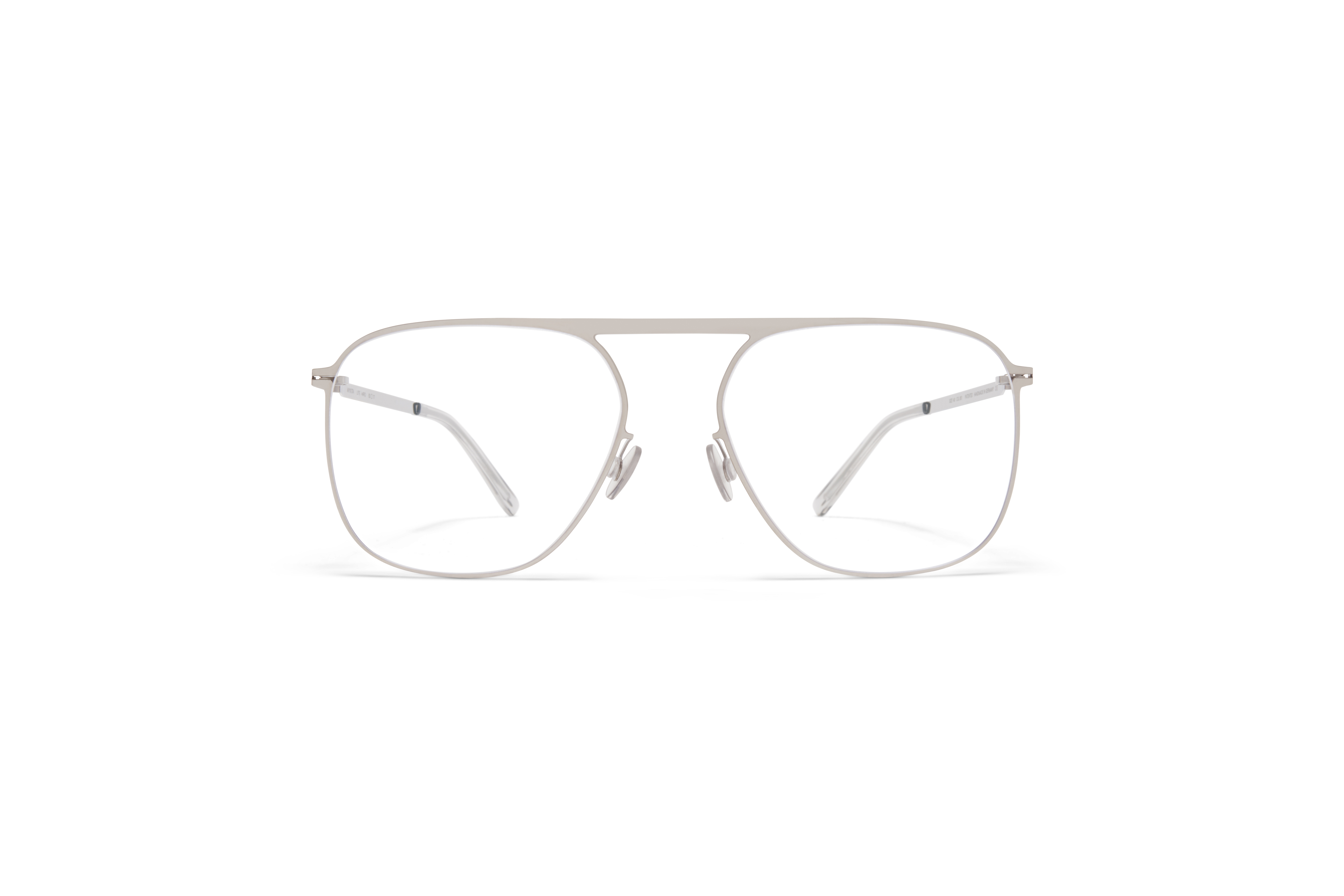 MYKITA Lite Acetate Rx Miro Shiny Silver Clear