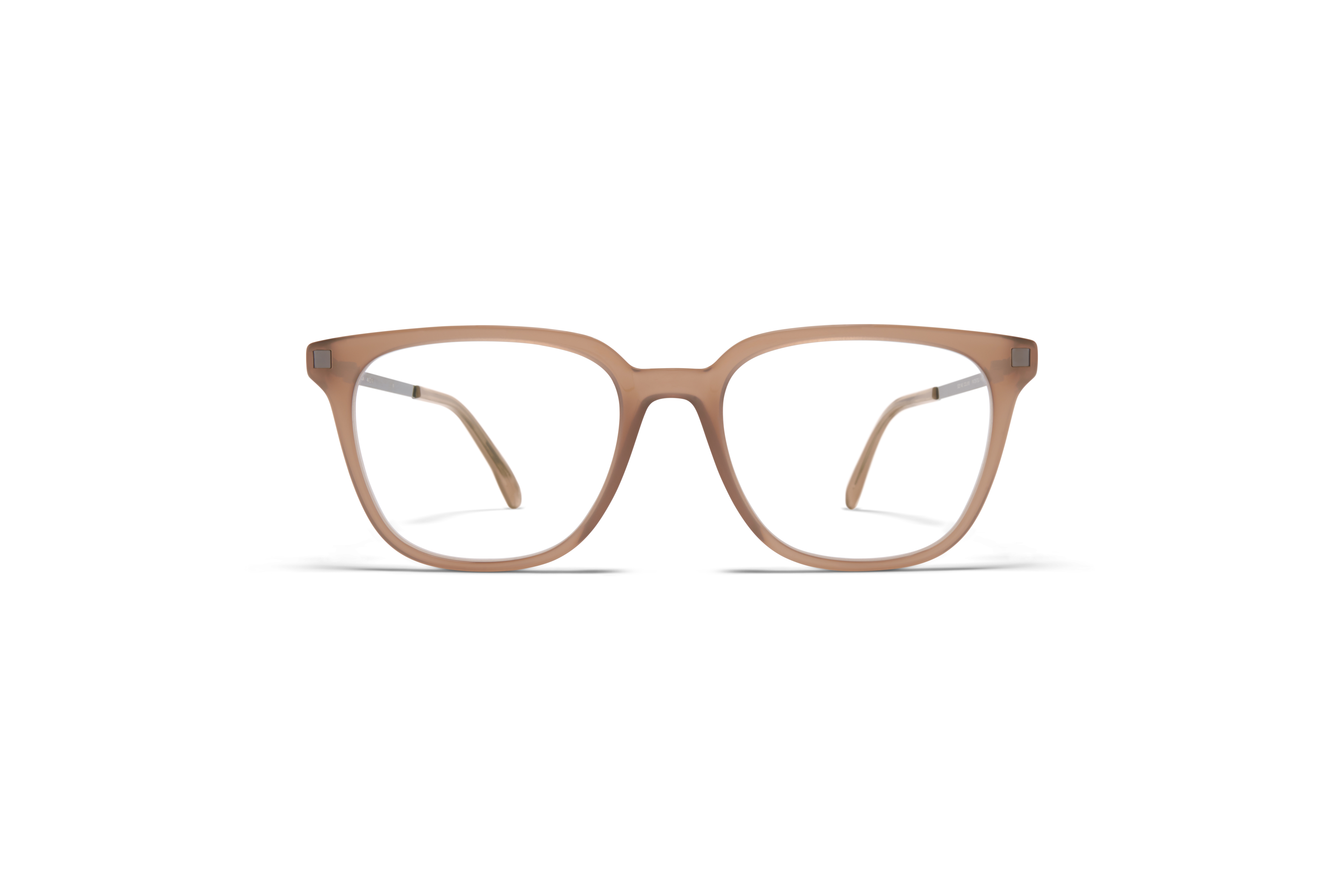 MYKITA Lite Acetate Rx Qvaja C5 Taupe Shiny Graphite Clear