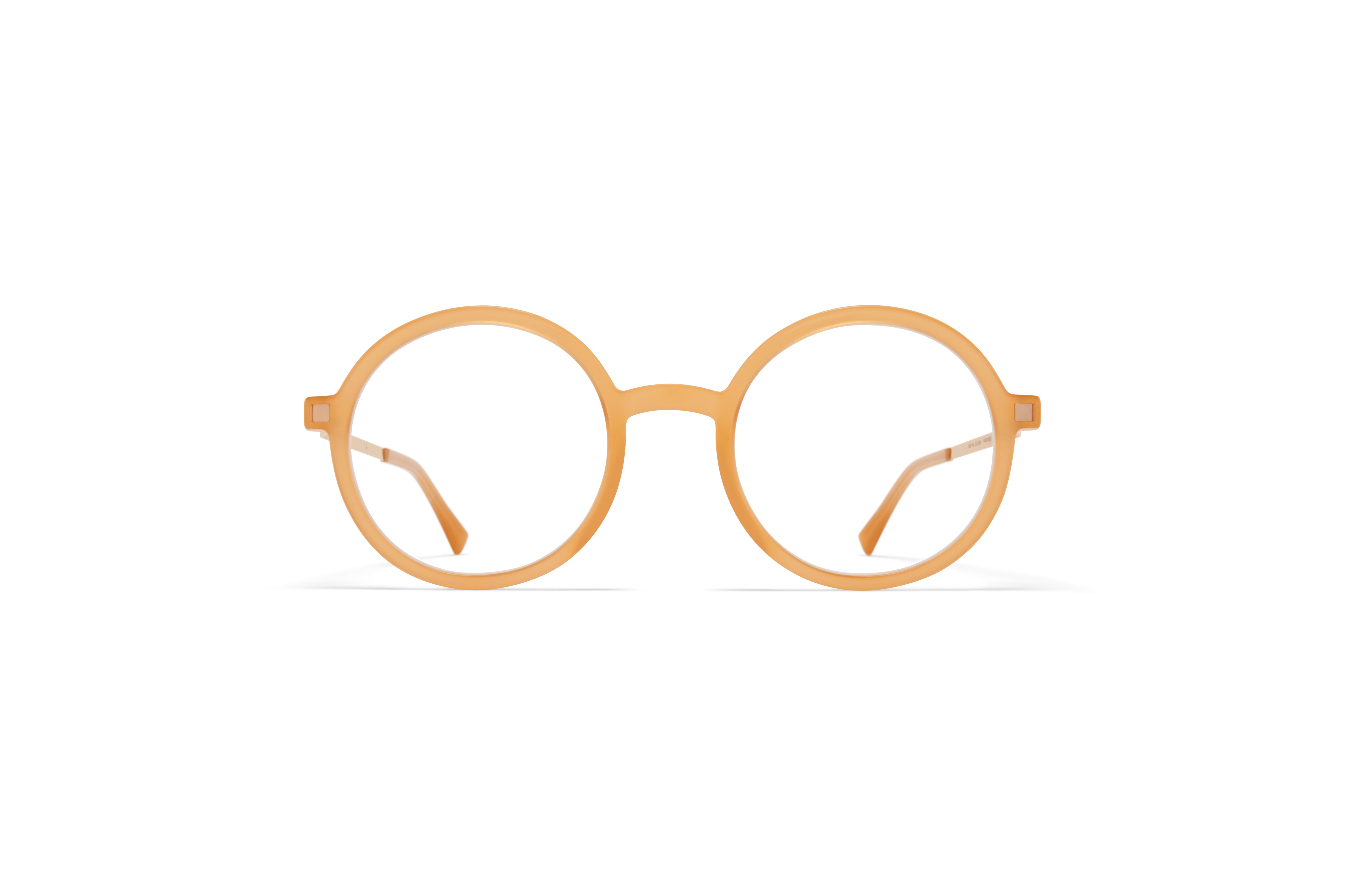MYKITA Lite Acetate Rx Toclo C64 Misty Brown Champagne Gold Clear