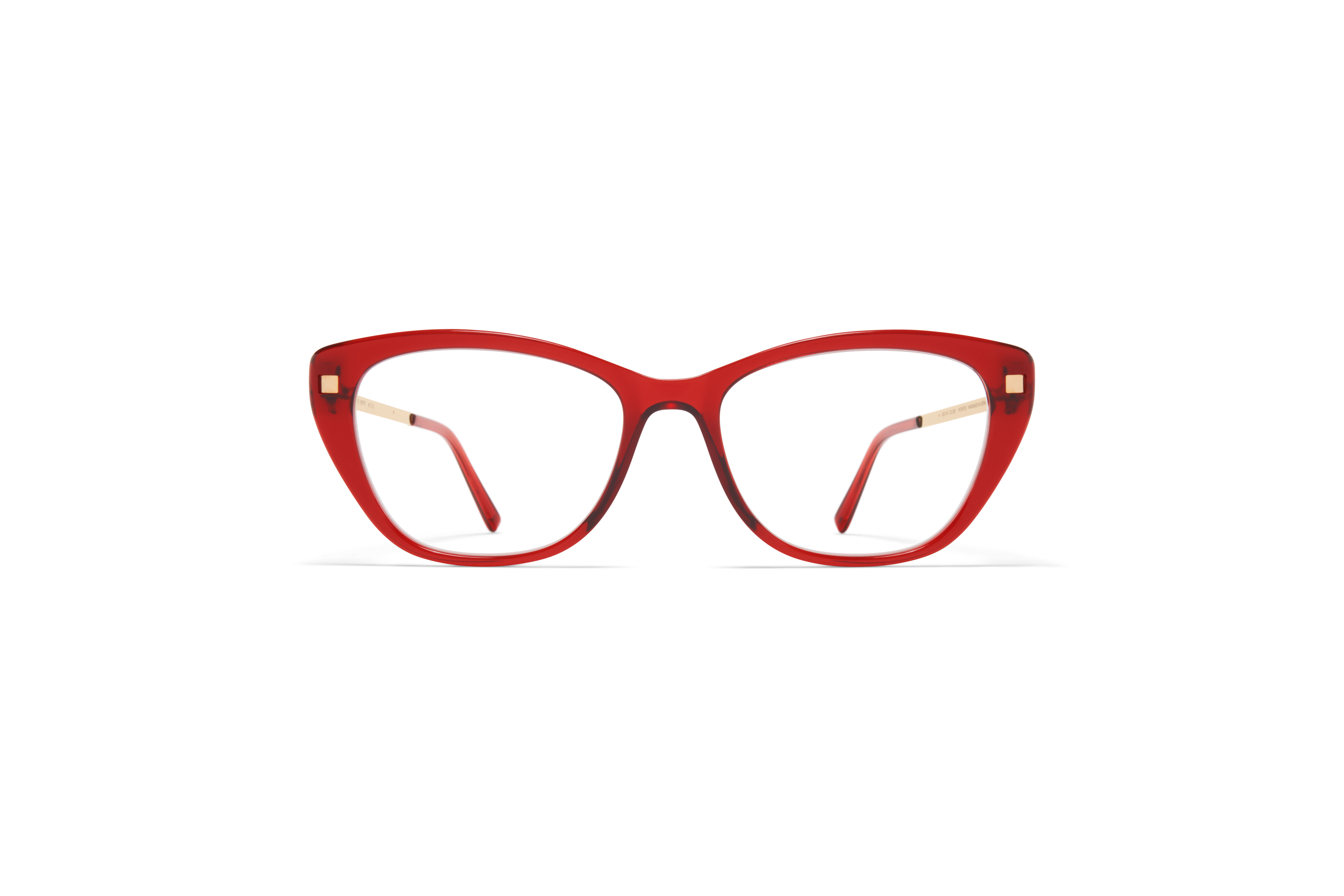 MYKITA Lite Acetate Rx Ygritte C75 Ruby Champagne Gold Clear