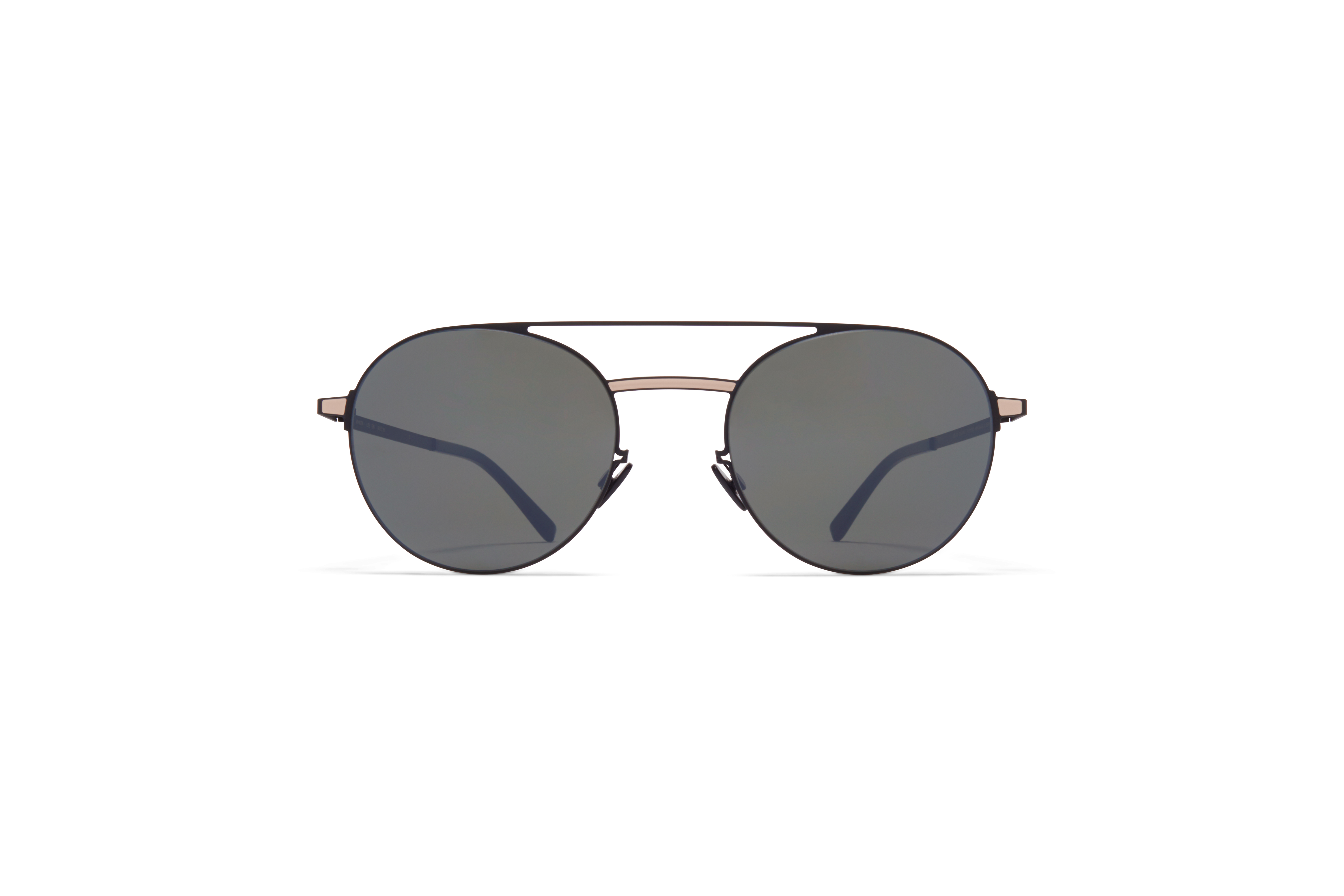 MYKITA Lite Acetate Sun Eri Black Sand Mirror Black