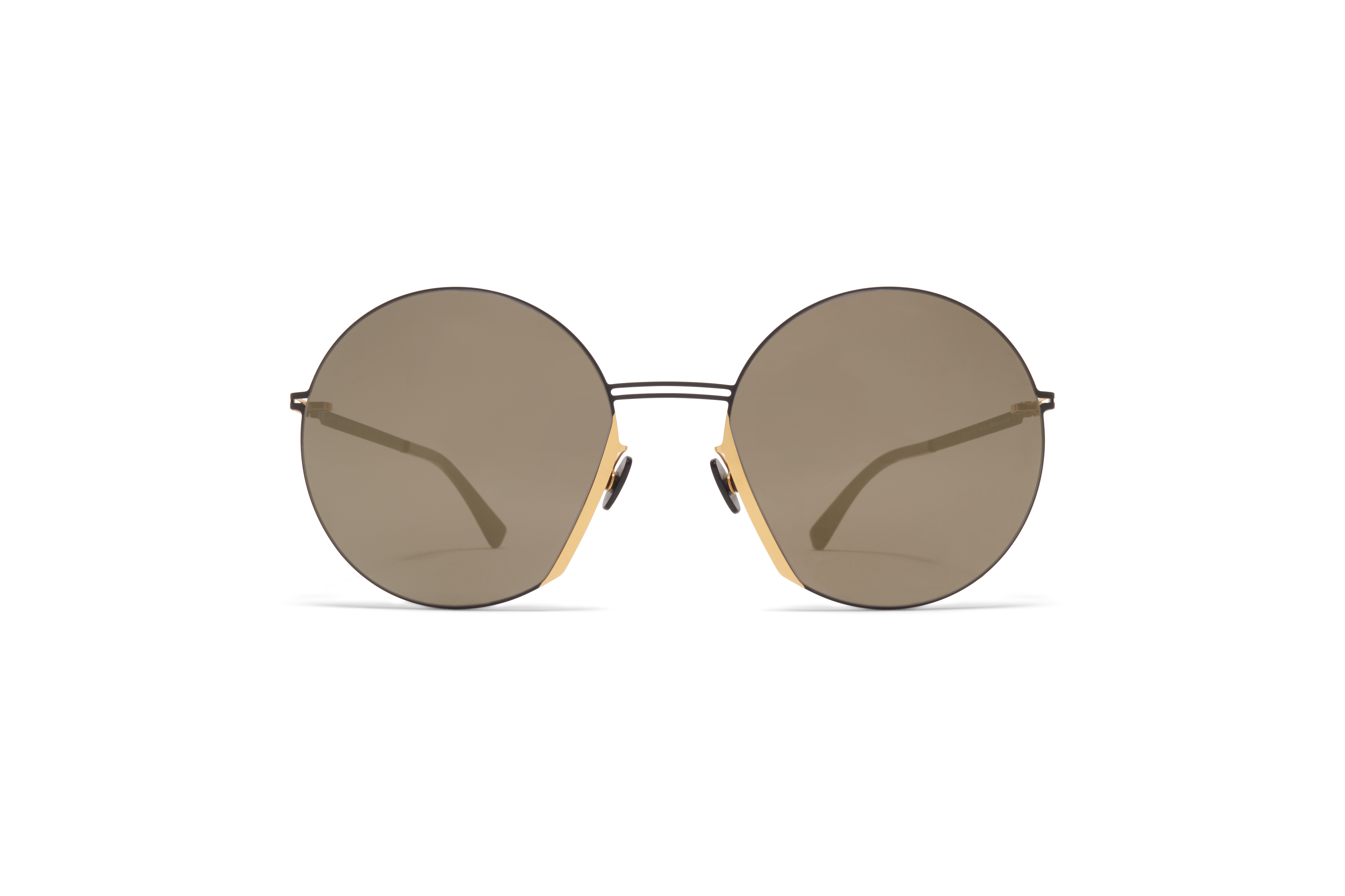 MYKITA Lite Acetate Sun Jette Gold Black Brillant Grey Solid
