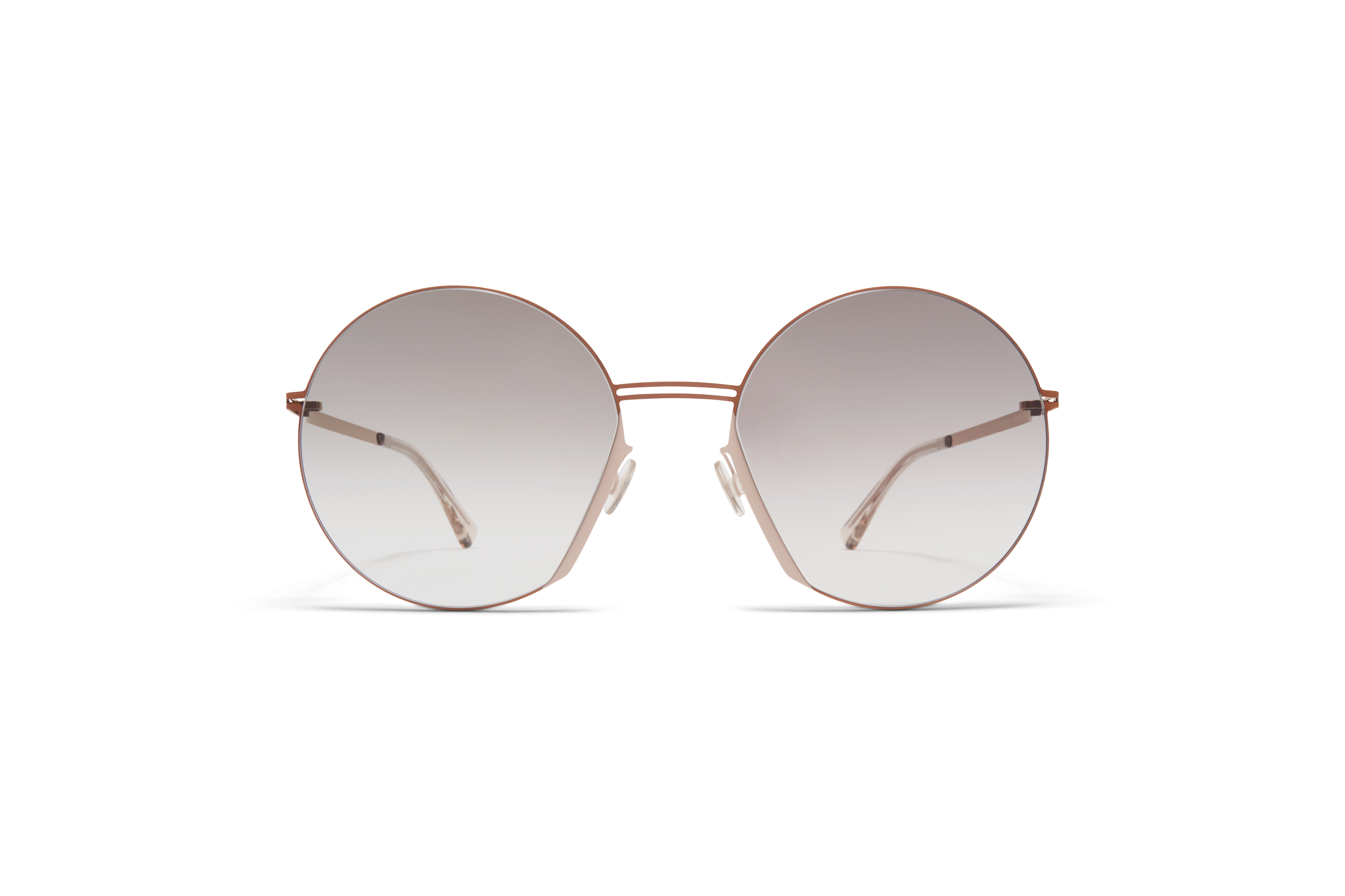 MYKITA Lite Acetate Sun Jette Shiny Copper Sand Original Grey Gradient