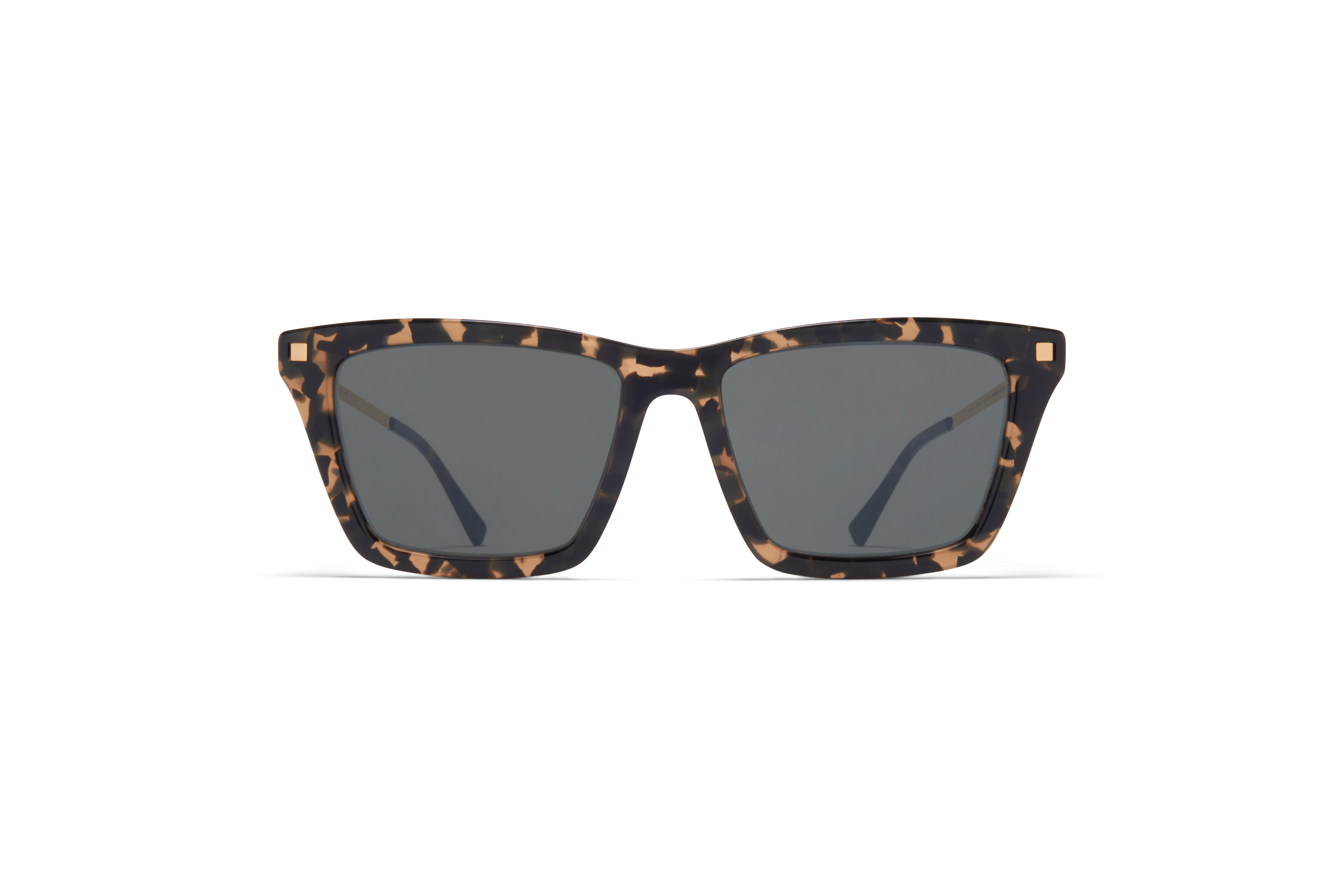MYKITA Lite Acetate Sun Kiska C22 Antigua Champagne Gold Mirror Black