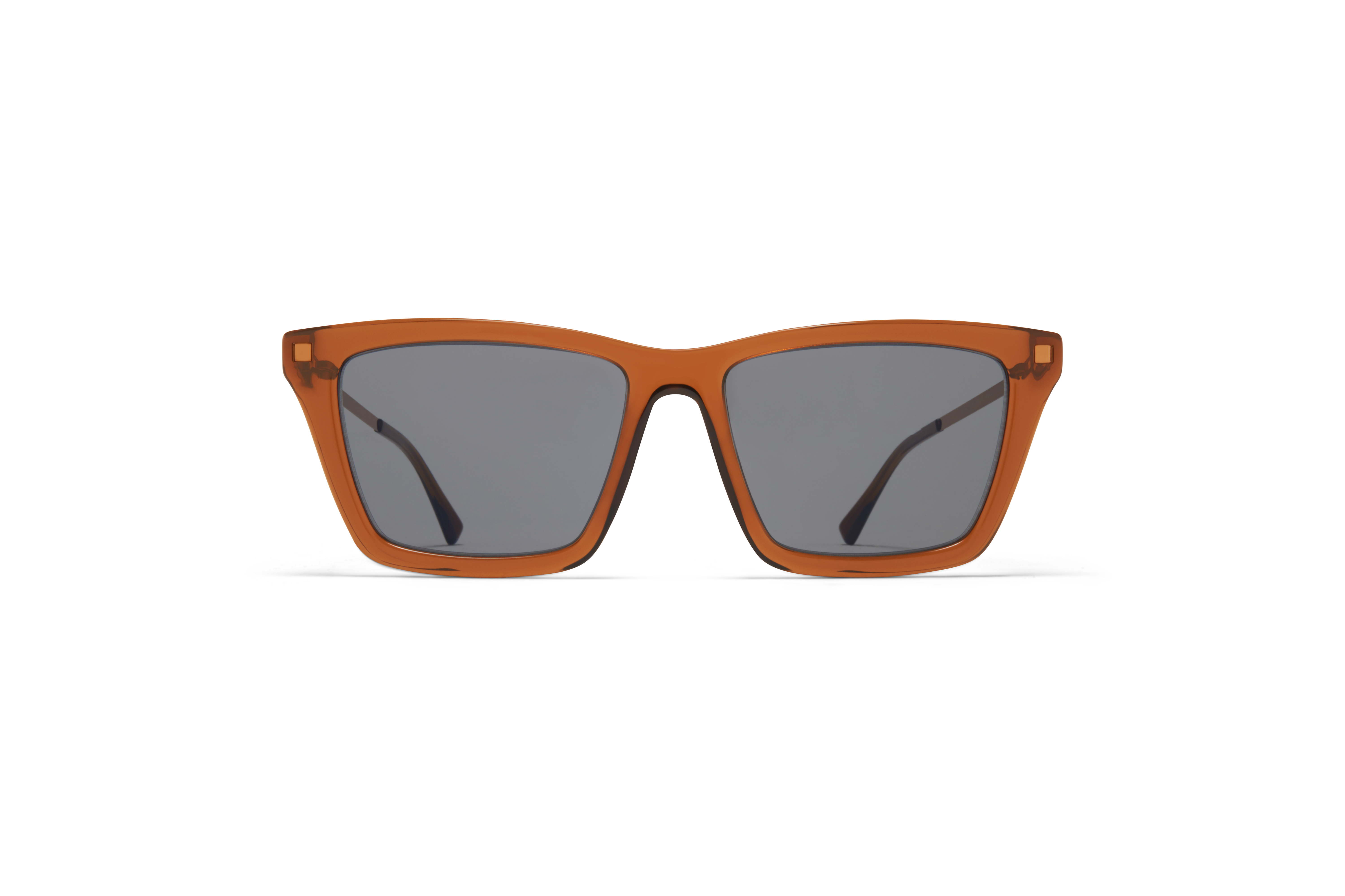 MYKITA Lite Acetate Sun Kiska C73 Topaz Shiny Copper Grey Solid