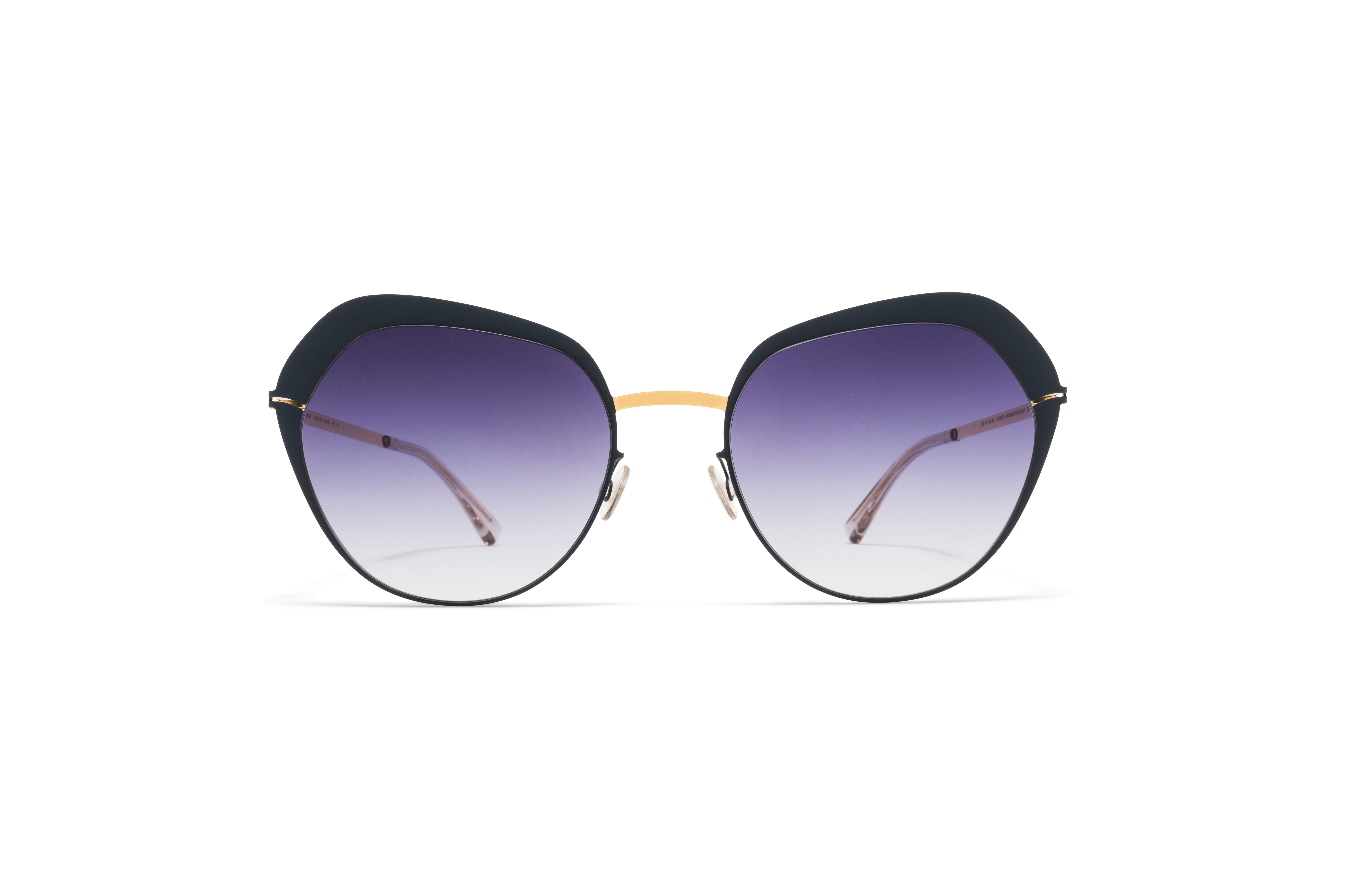 MYKITA Lite Acetate Sun Mette Gold Indigo Grey Gra59fb1d703d888