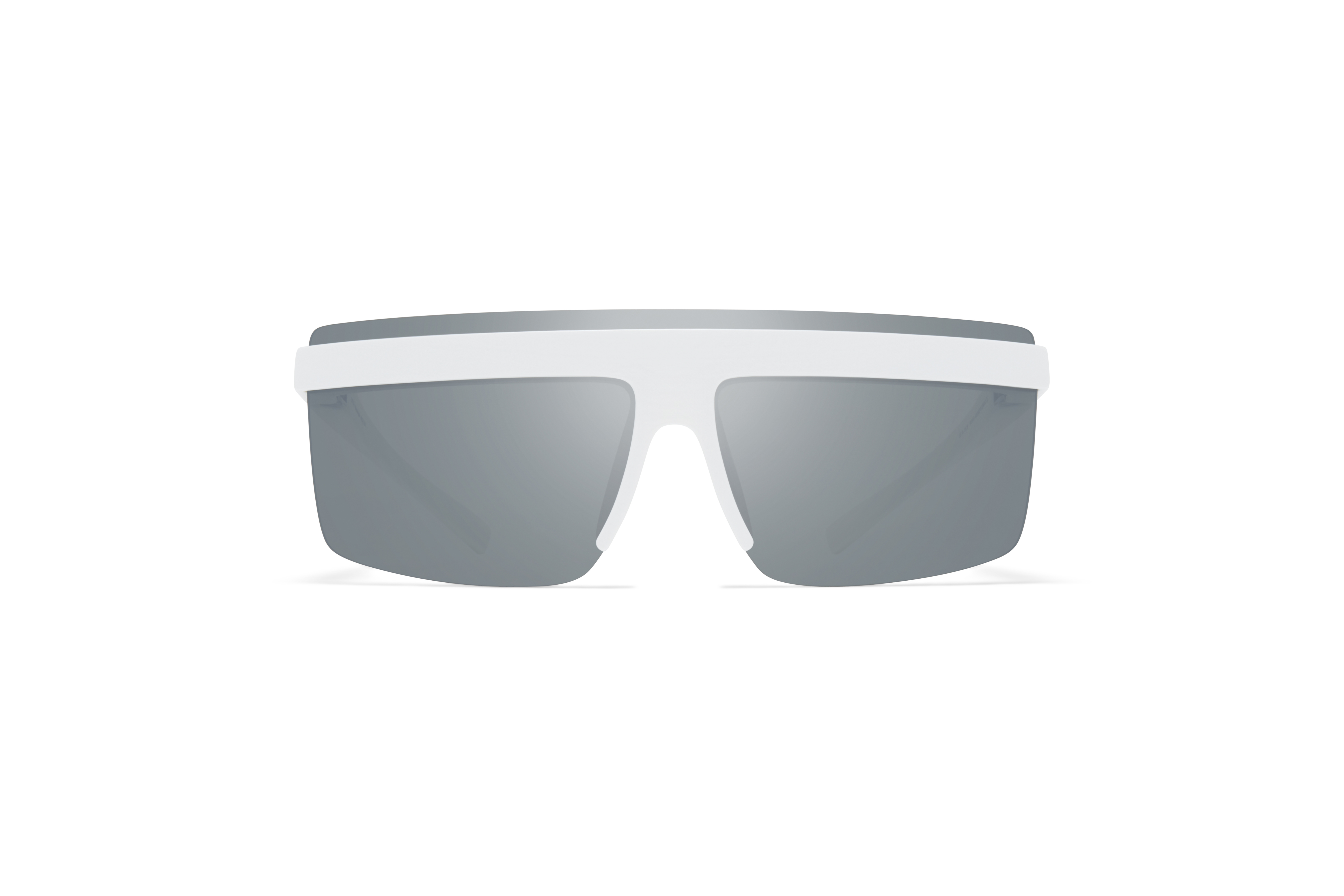 MYKITA Mm Sun Mmcircle002 Md29 White Silver Flas5f437808ec020
