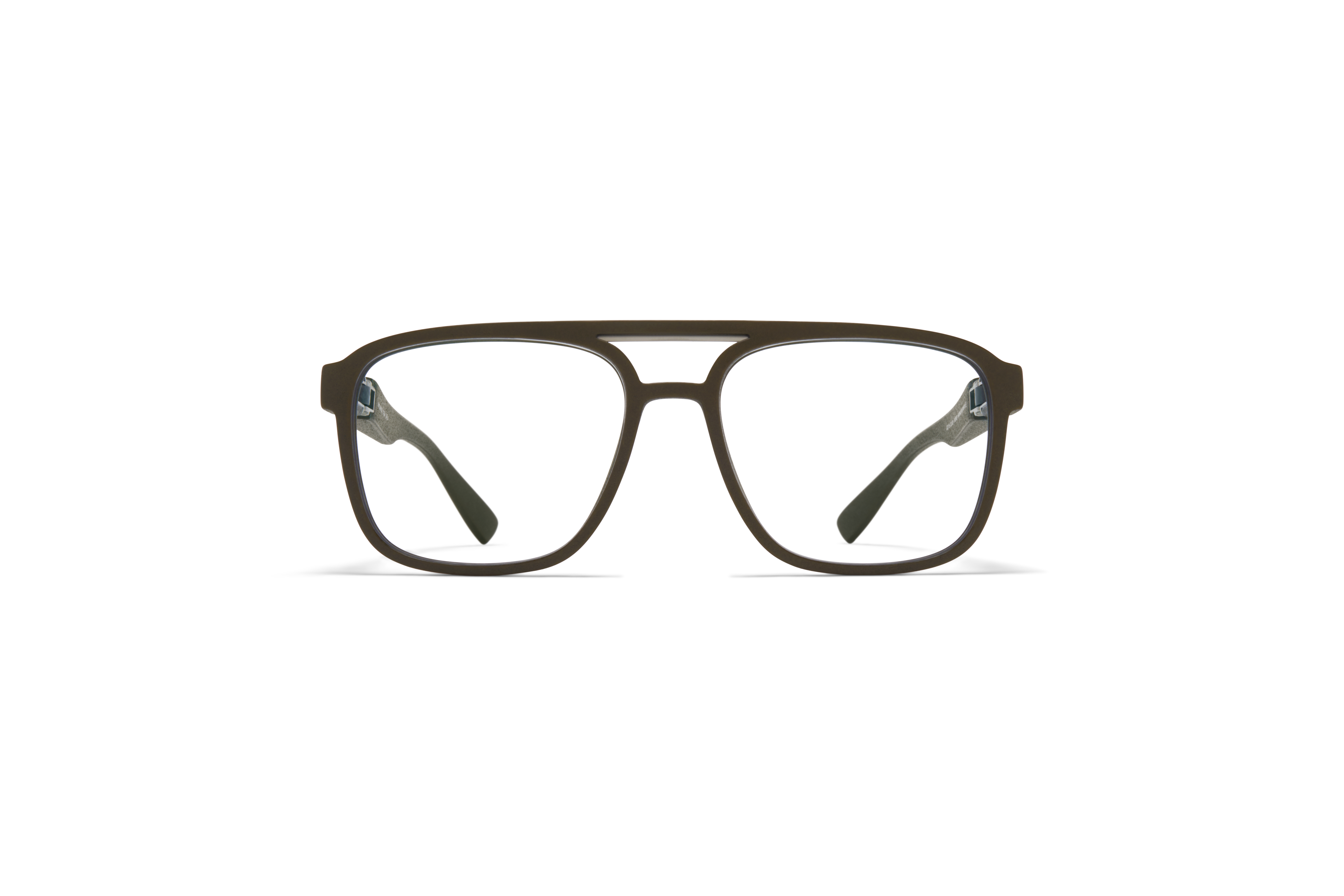MYKITA Mylon Rx Cassini Mmt11 Safarigreen Mattesilver Clear