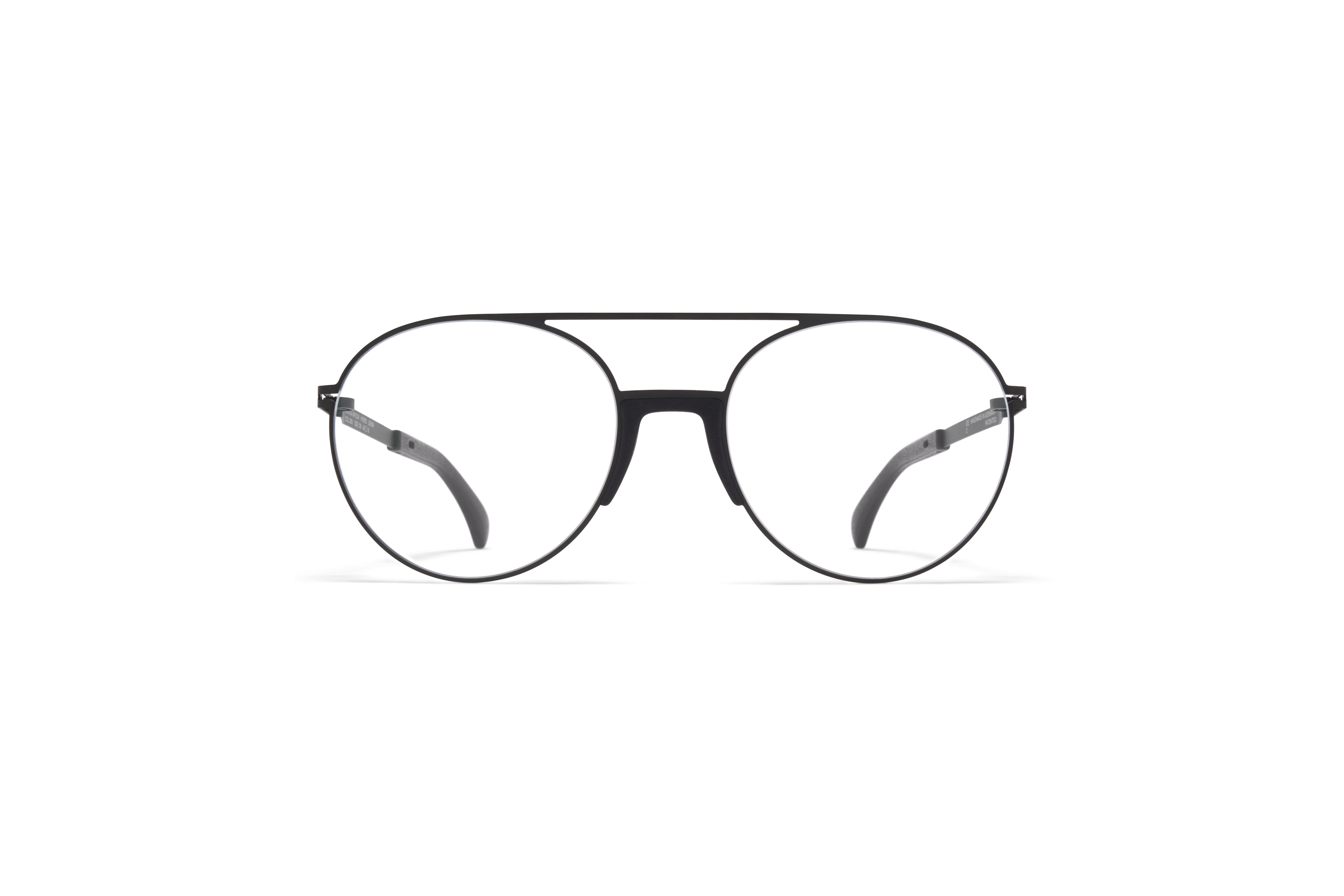 MYKITA Mylon Rx Lemon Mh6 Pitch Black Black Clear