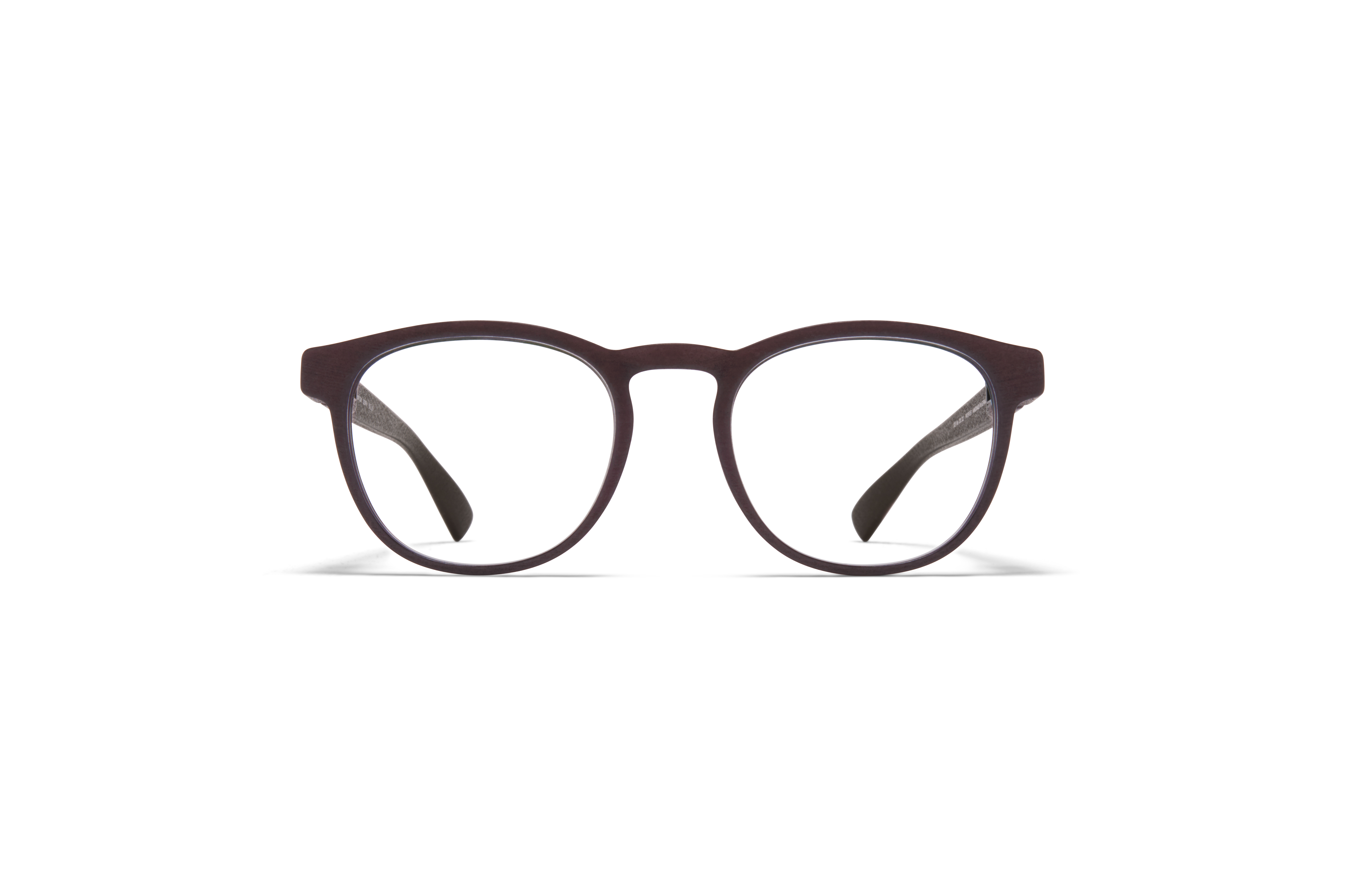MYKITA Mylon Rx Zenith Md22 Ebony Brown Clear