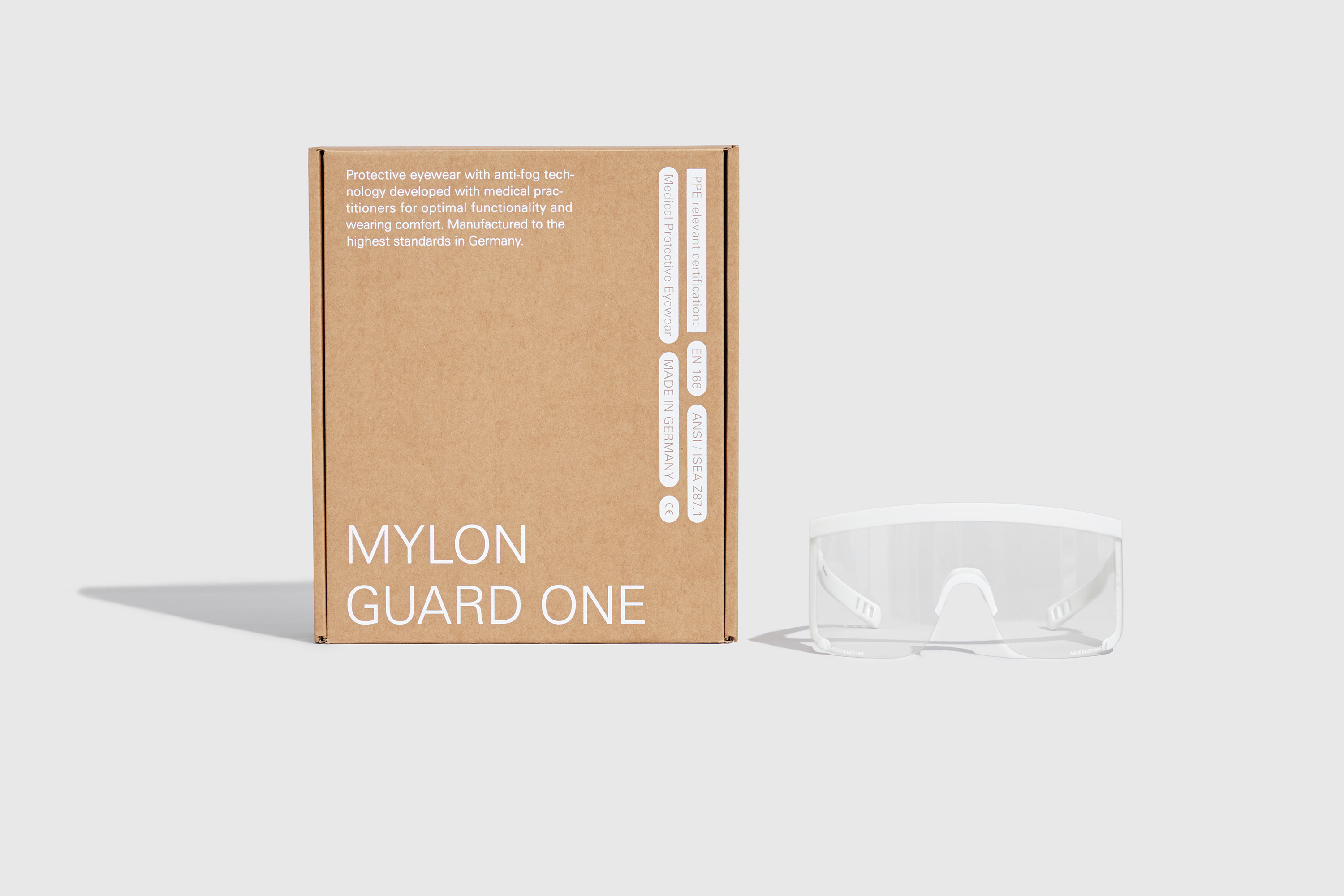 MYKITA - Power of white space – MYLON GUARD ONE featured in Tush