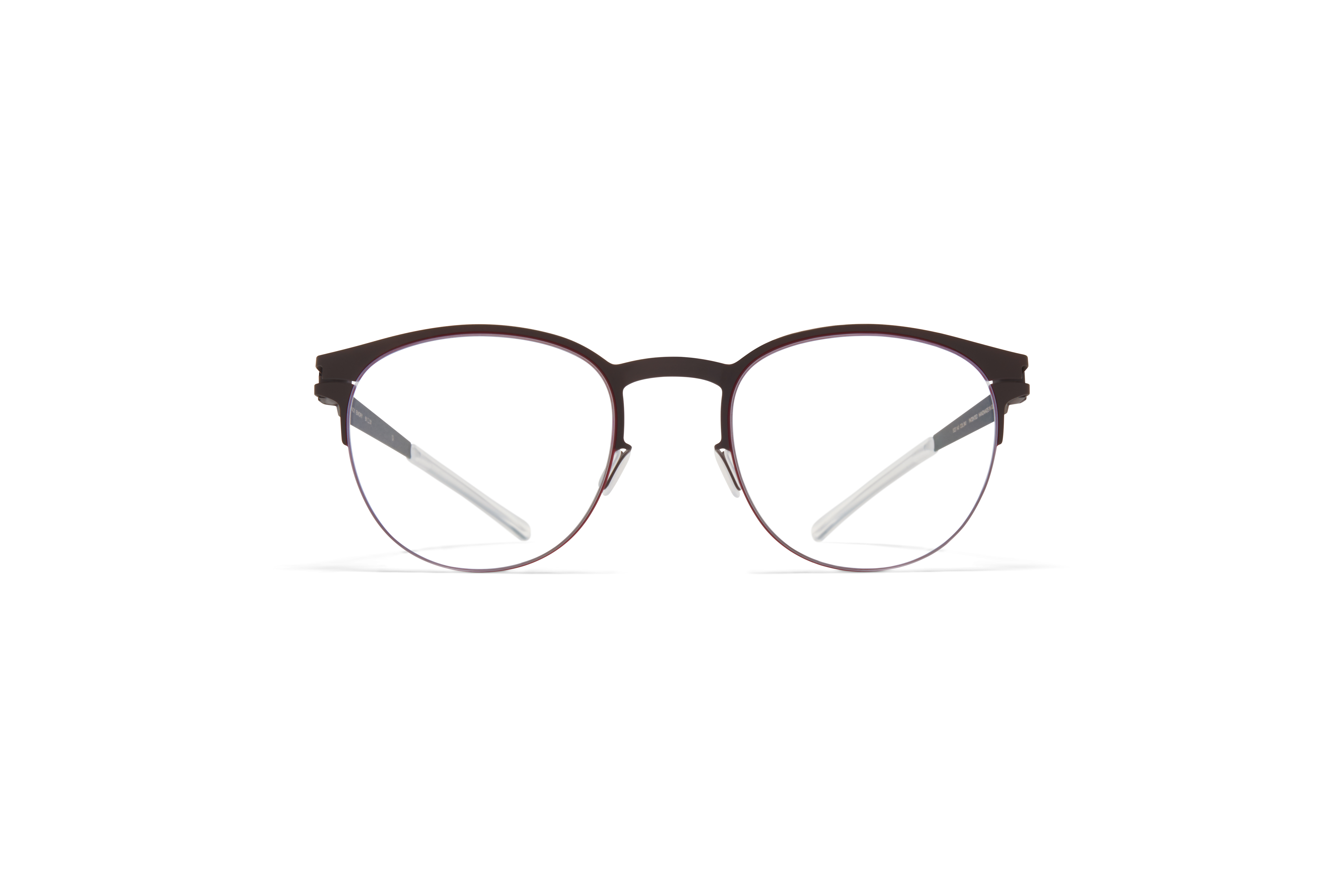 MYKITA No1 Rx Emory Ebonybrown Cranberry Clear