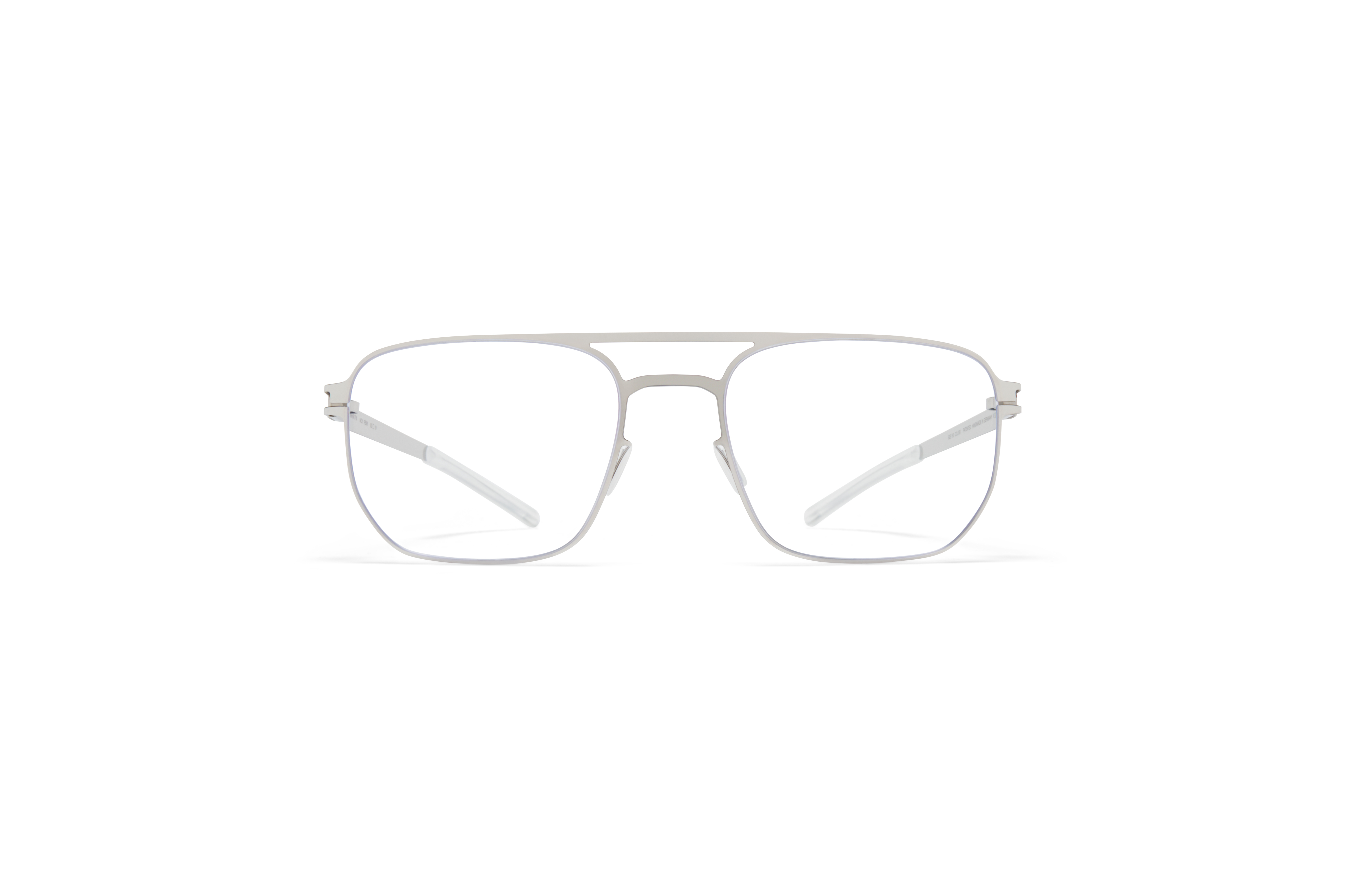 MYKITA No1 Rx Rem Shiny Silver Clear