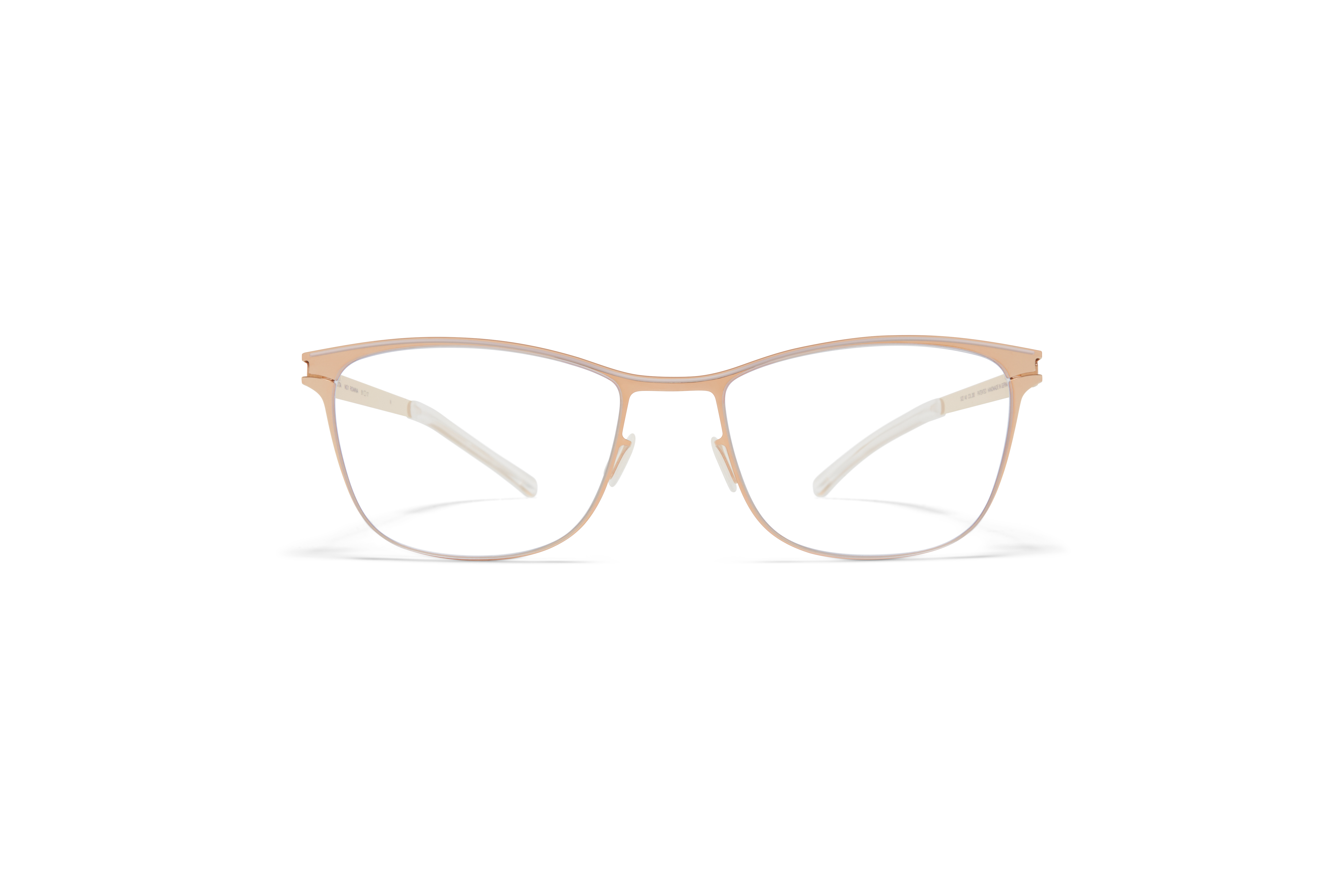 MYKITA No1 Rx Romina Champagne Gold Aurore Clear