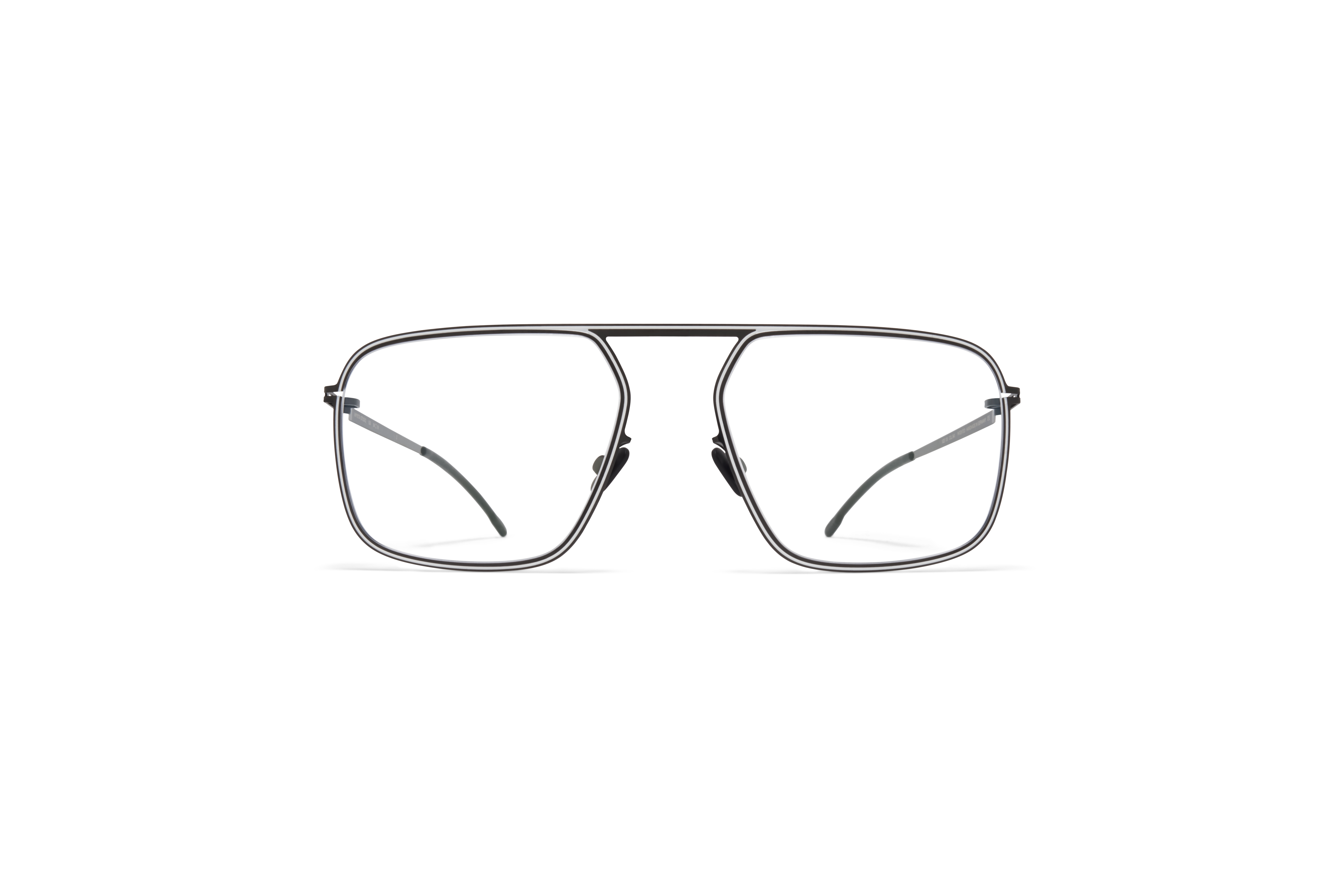 MYKITA Studio Rx Studio6 Shiny Black White Clear