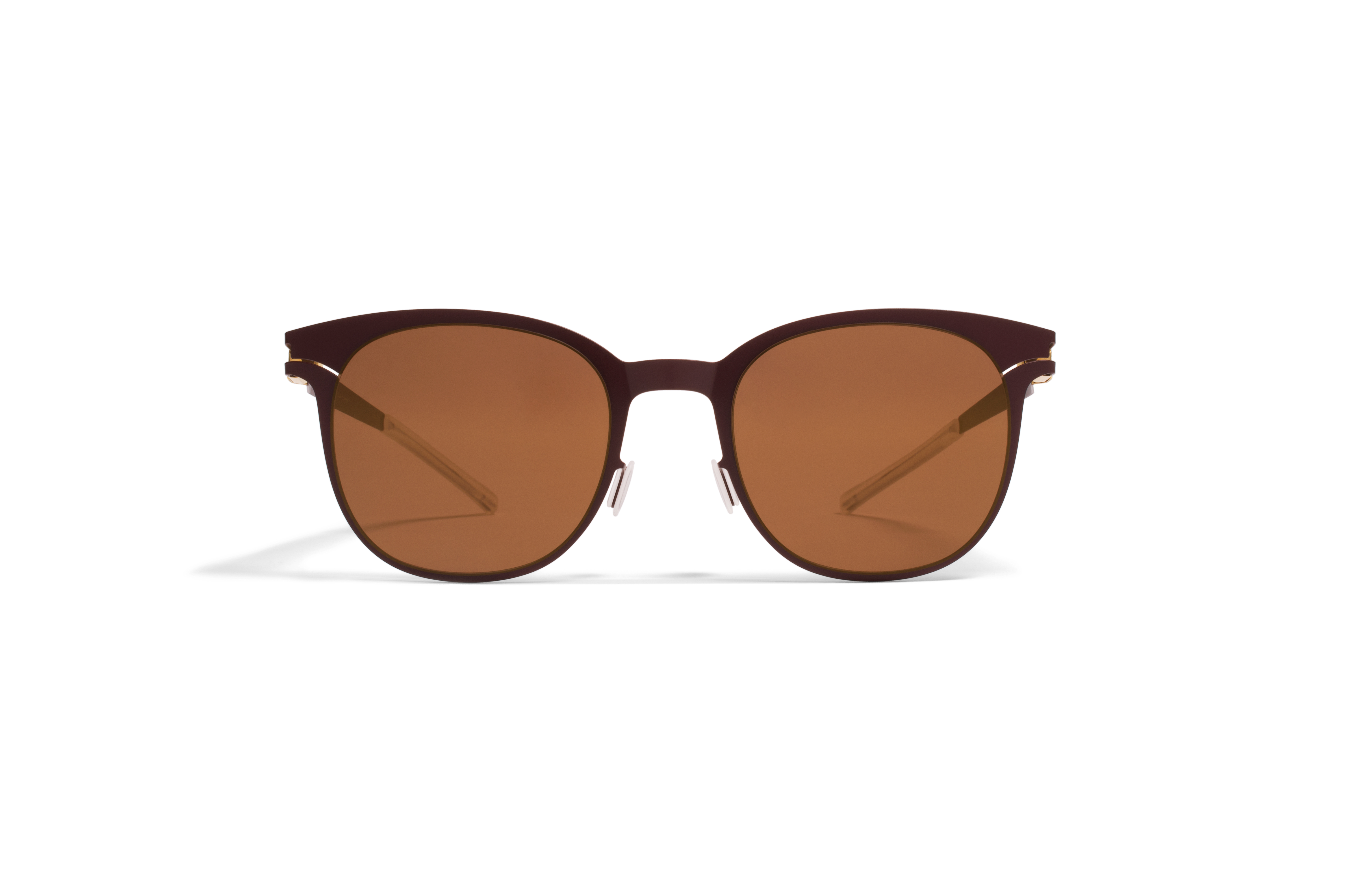 サングラス Mykita Mykita - DAKAR - 408 c204 maroon shiny sil MYKITA - Unfortunately this product is no longer available
