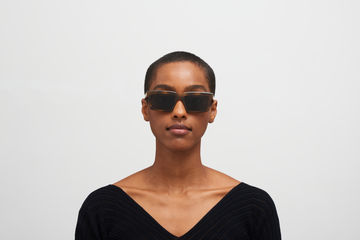 サングラス Mykita SS25 Unisex SUNGLASSES (MMESSE010 333 WHITE) Mykita MMESSE 010 – Next Level Optical