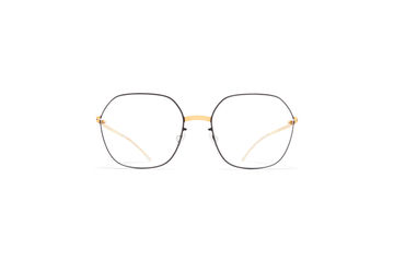 MYKITA レディース Mykita Women's Sunglasses Full Rim Gold Cat Eye Shaped Frame
