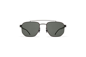 サングラス Mykita SS25 Unisex SUNGLASSES (MMECHO003 305 BLACK) Mykita Vento Sunglasses | FREE Shipping - Go-Optic.com