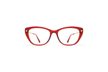 MYKITA Lite Acetate Rx Ygritte C75 Ruby Champagne Gold Clear