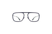 Frame: A43 Shiny Silver/Dark Blue