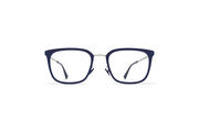 Frame: A43 Shiny Silver/Dark Blue