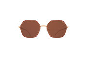 Frame: Champagne Gold/Cranberry
Lens: Brown Solid