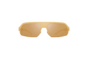 Frame: Glossy Gold/Chantilly White
Lens: Gold Flash